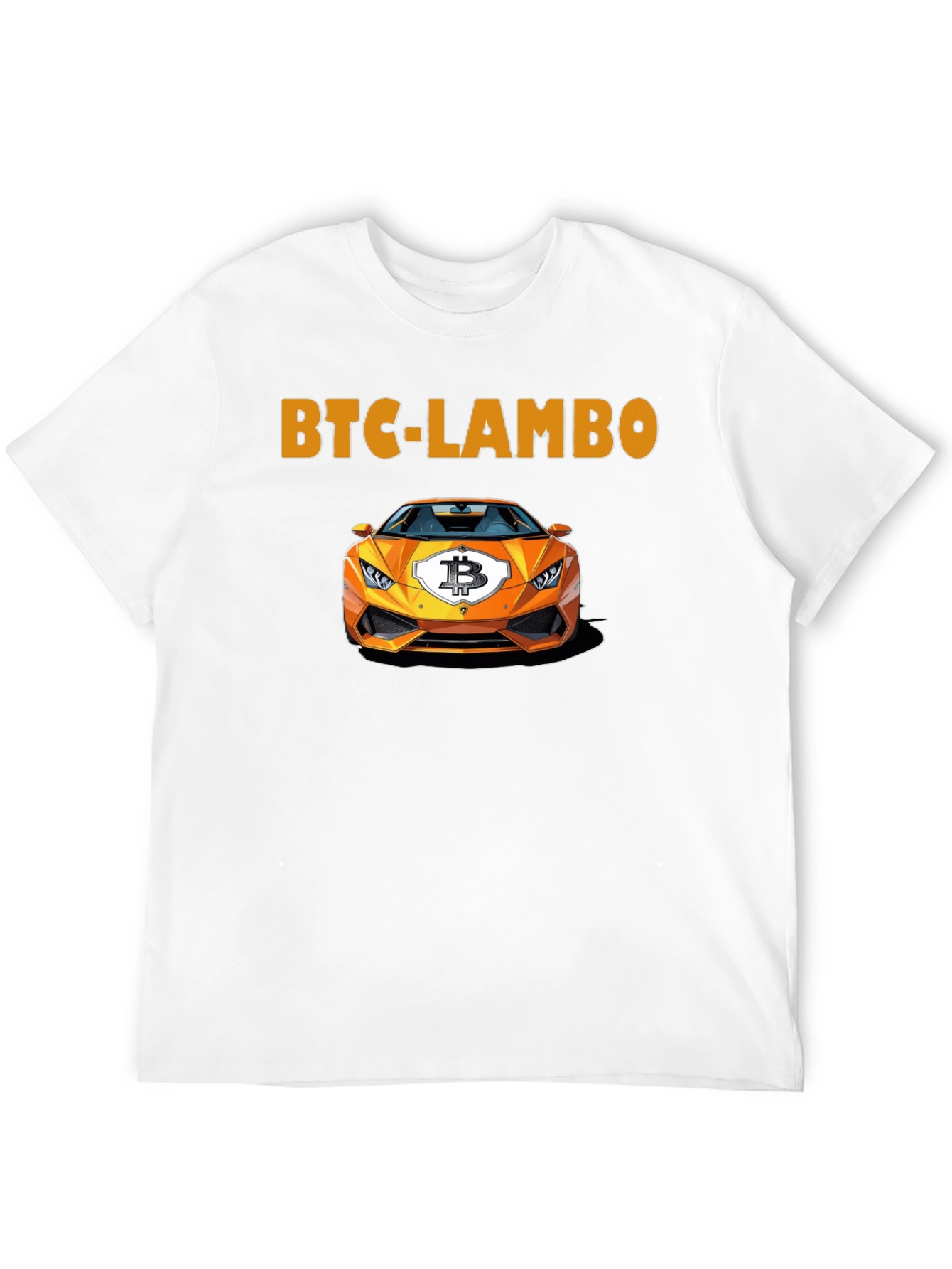 BTC Lambo T-Shirt - Crypto Enthusiast Apparel