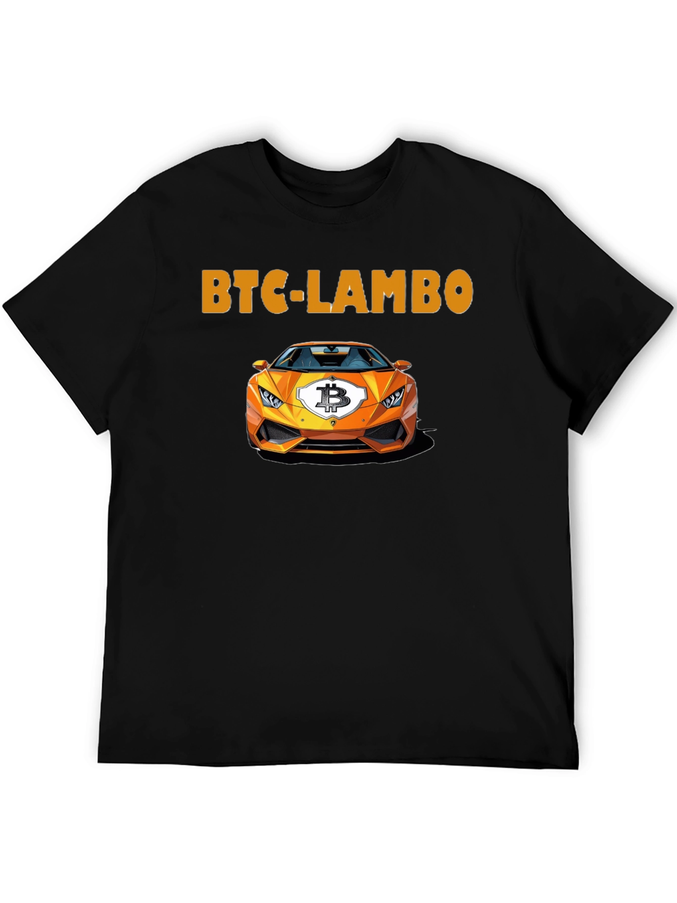 BTC Lambo T-Shirt - Crypto Enthusiast Apparel