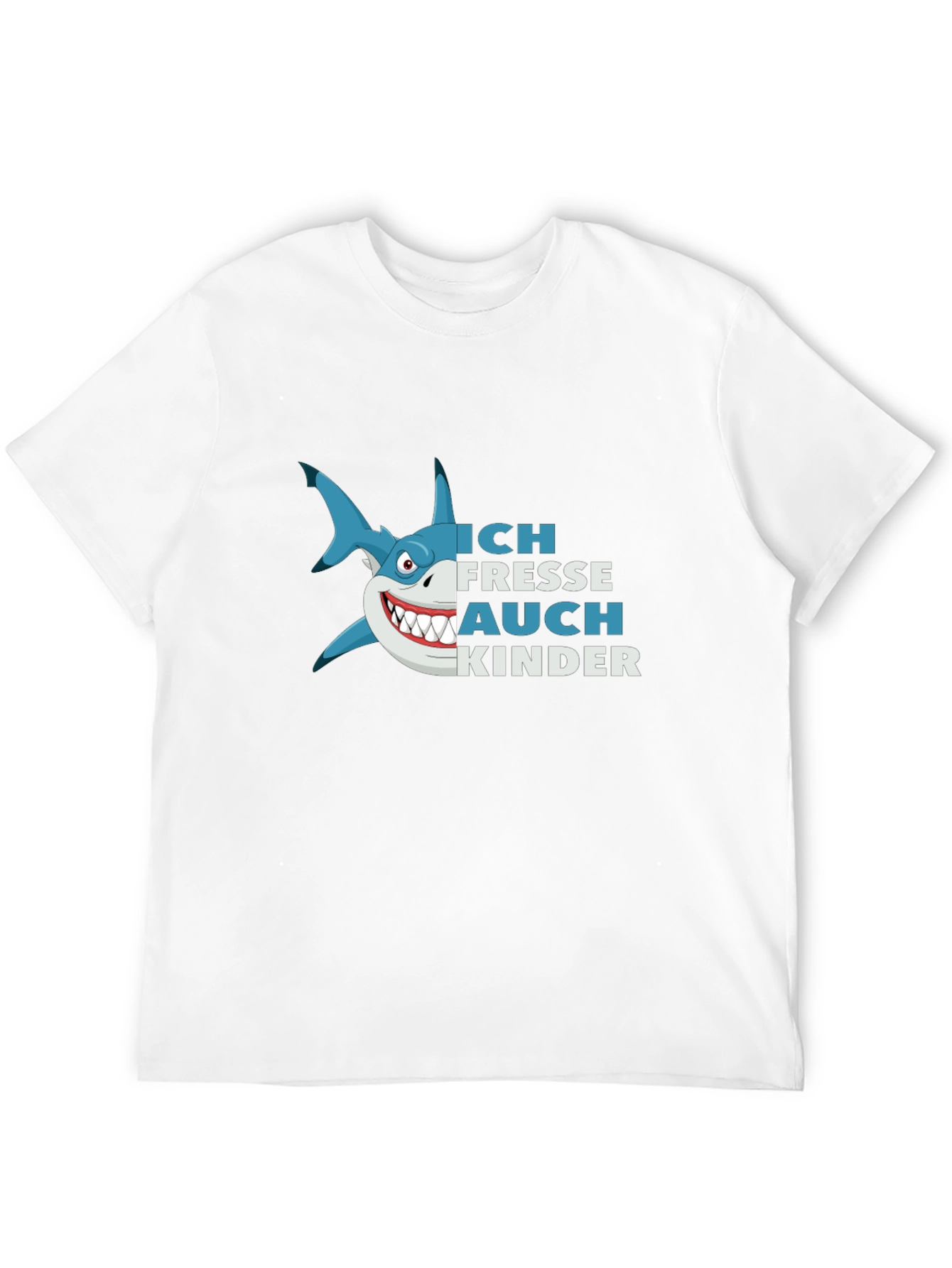 Ich Fresse Auch Kinder Shark Graphic Tee