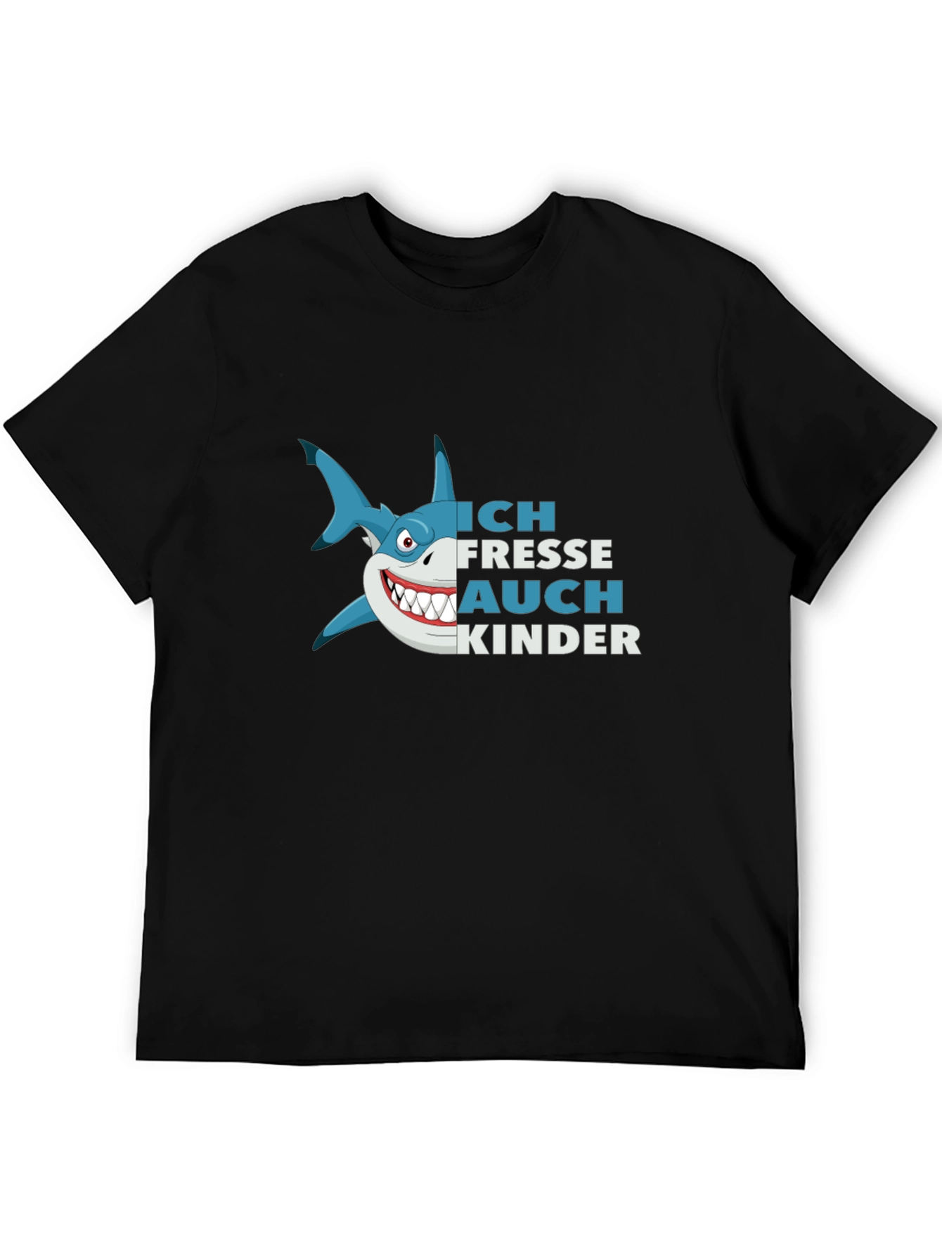 Ich Fresse Auch Kinder Shark Graphic Tee
