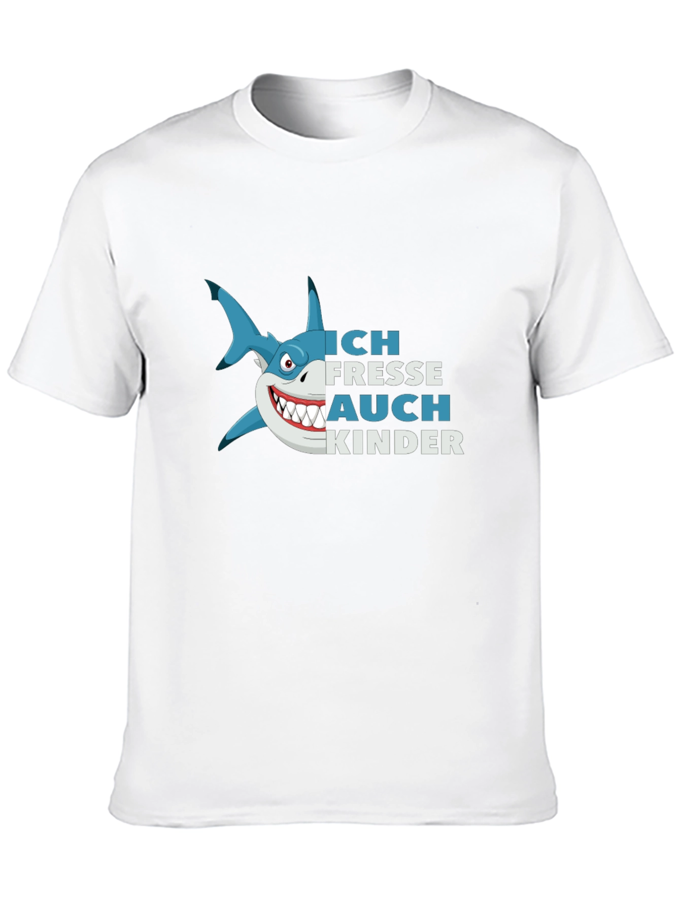 Ich Fresse Auch Kinder Shark Graphic Tee