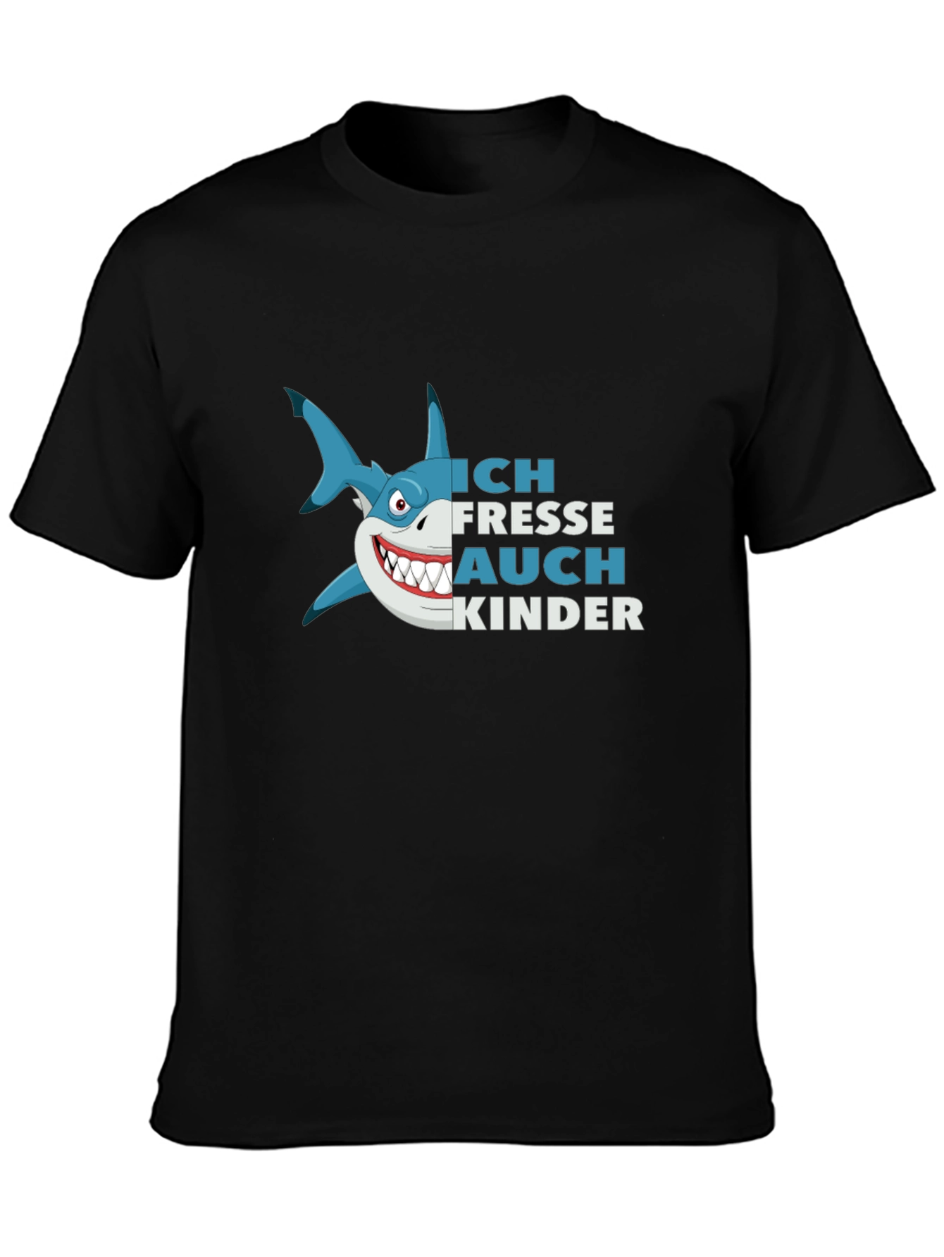 Ich Fresse Auch Kinder Shark Graphic Tee