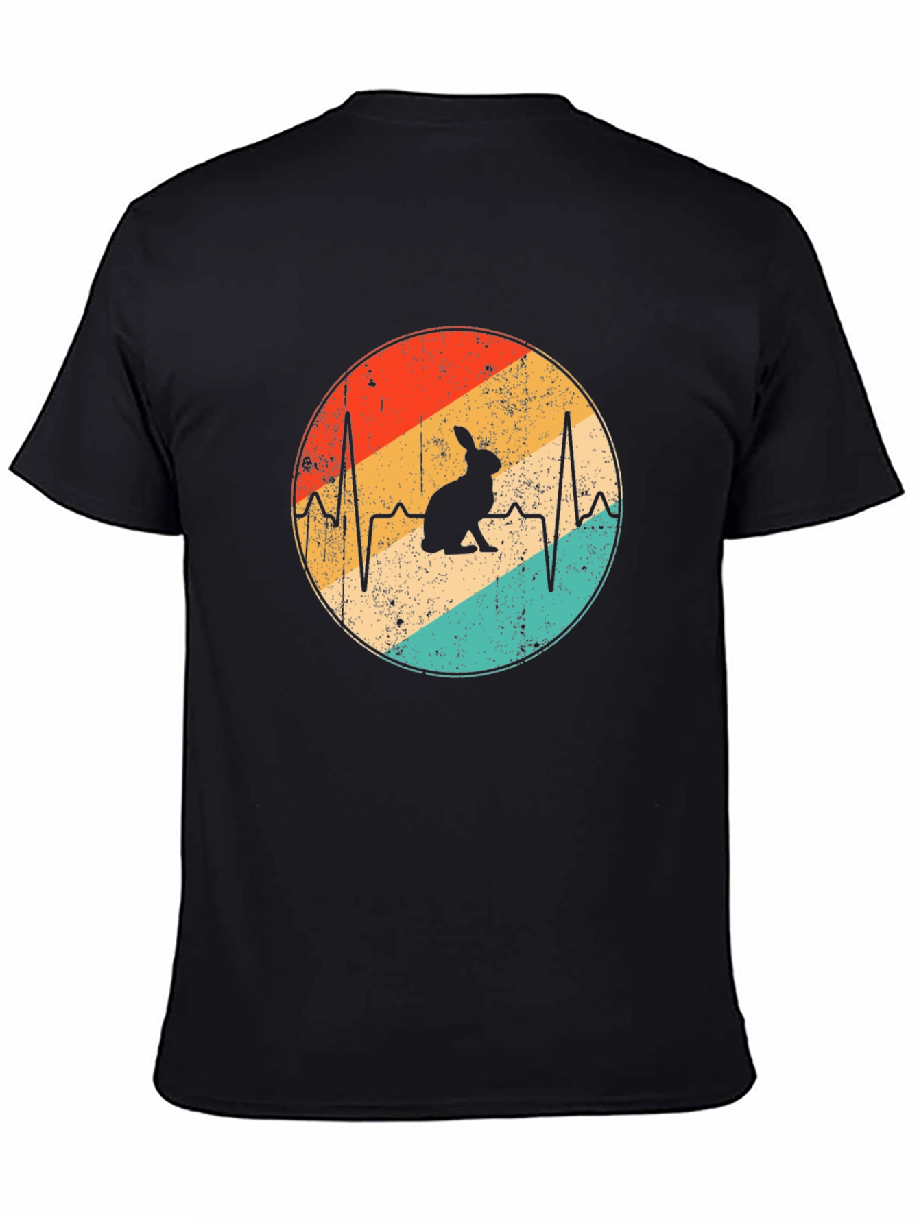 Rabbit Heartbeat Graphic Tee