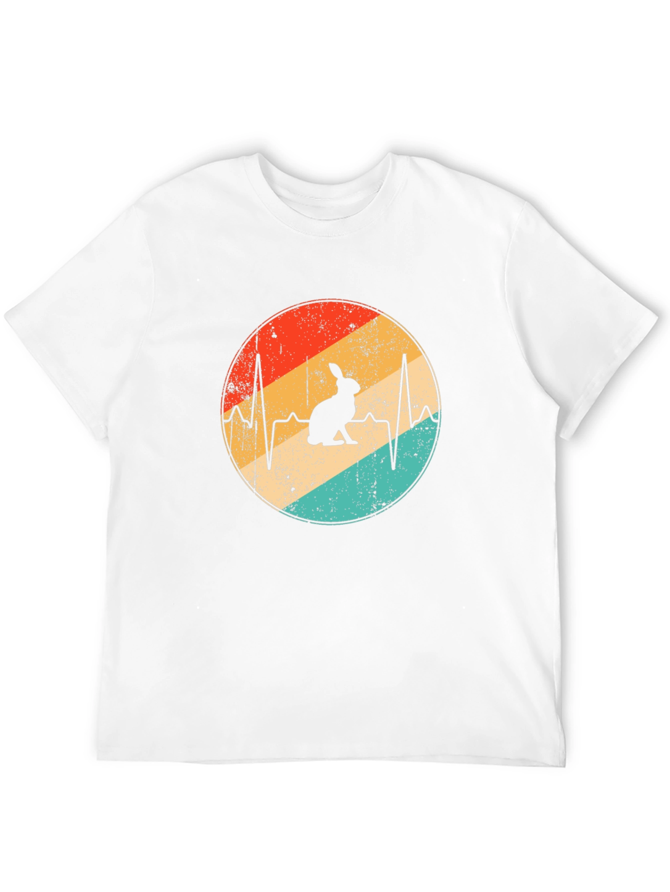 Rabbit Heartbeat Graphic Tee