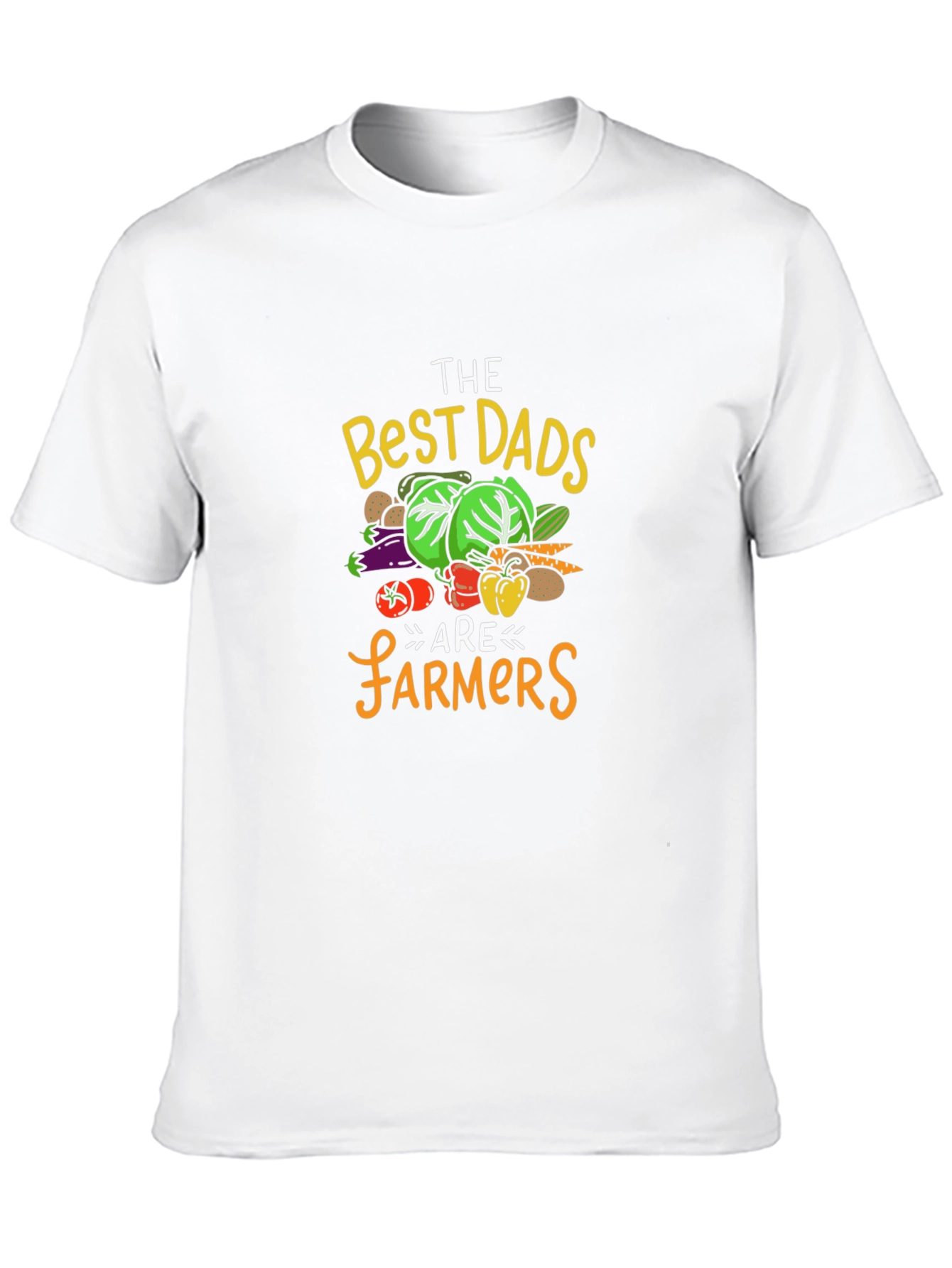 Best Dads are Farmers Graphic T-Shirt