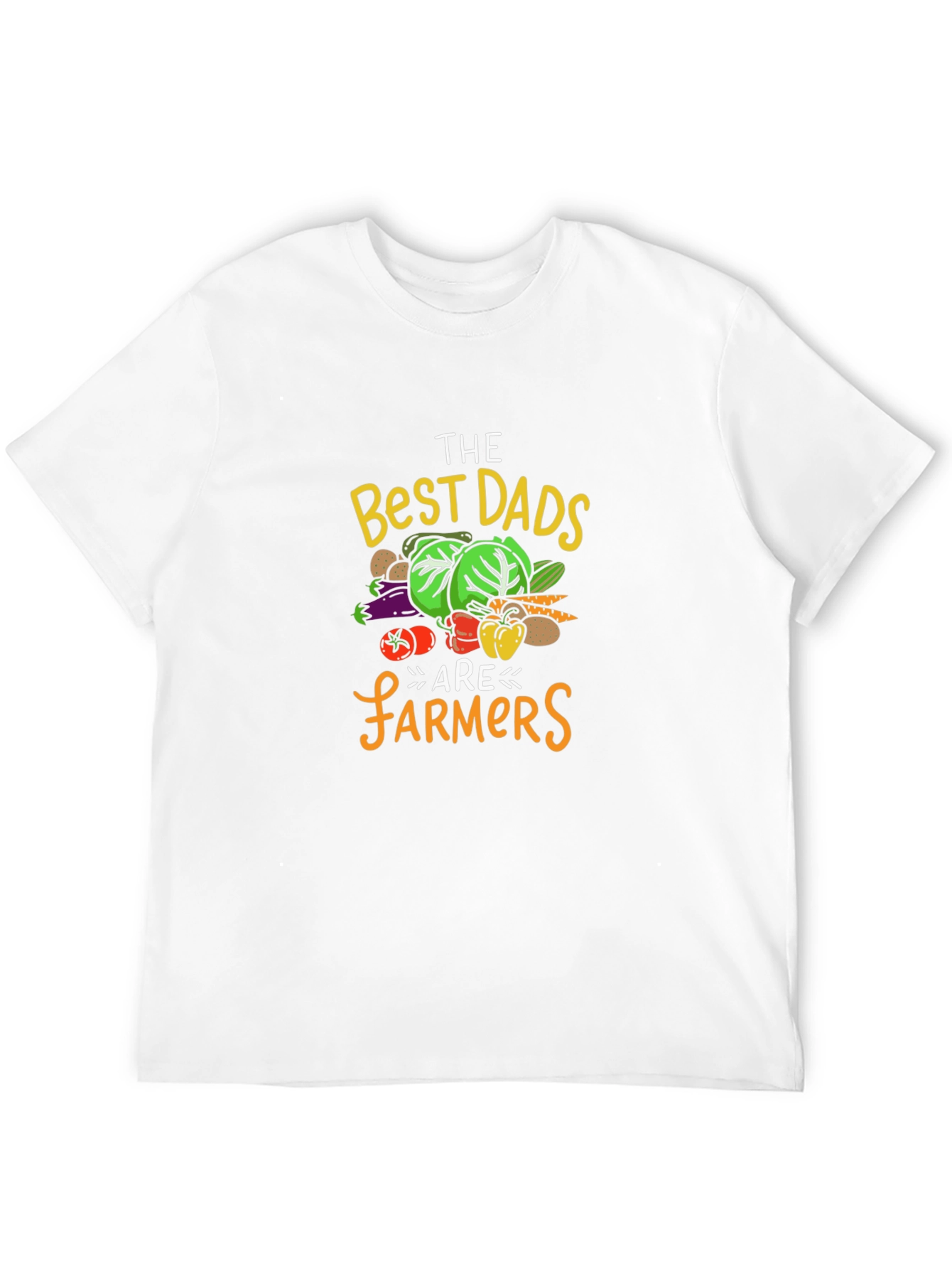 Best Dads are Farmers Graphic T-Shirt
