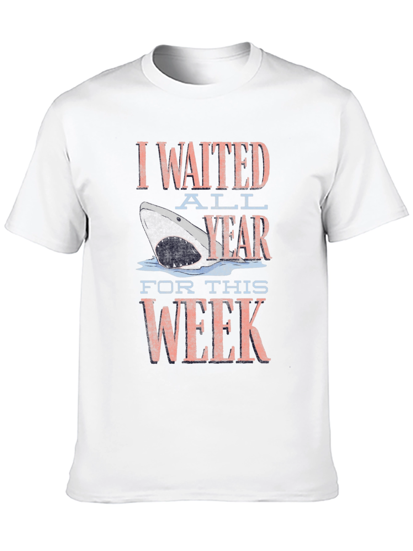 Shark Week Mens Black Graphic T-Shirt