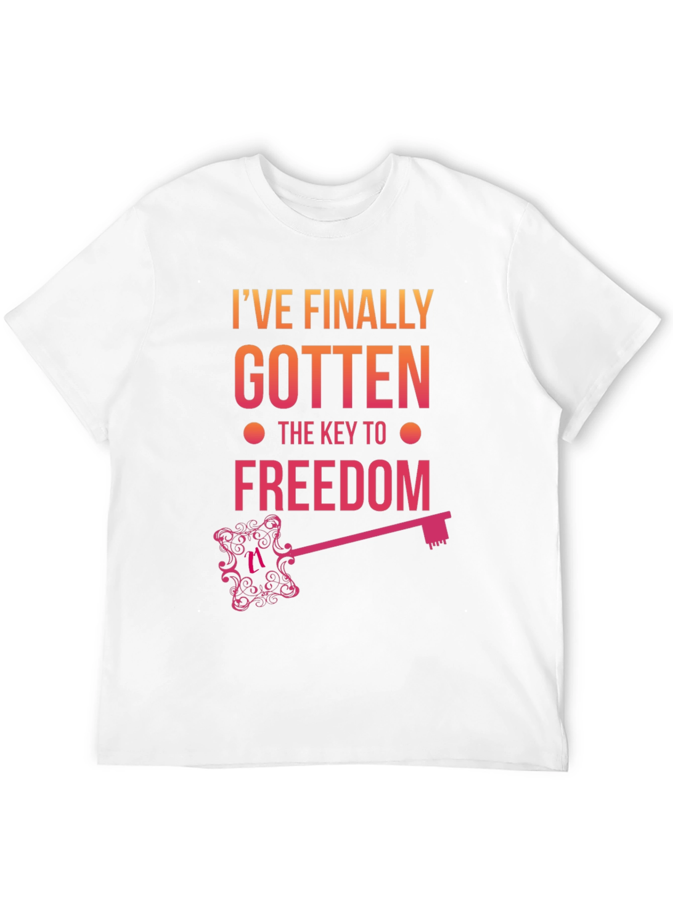 Freedom Key Graphic T-Shirt
