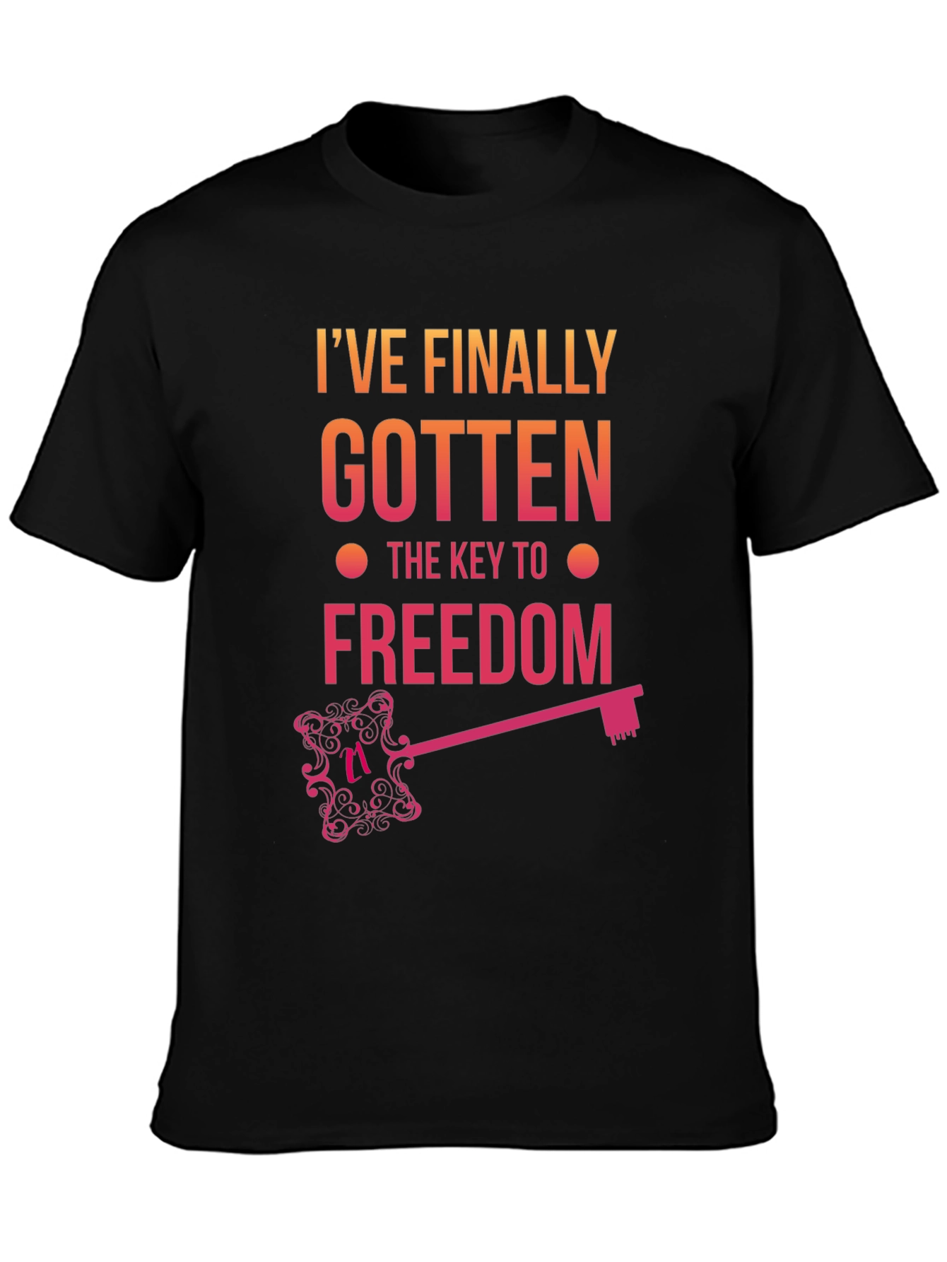 Freedom Key Graphic T-Shirt