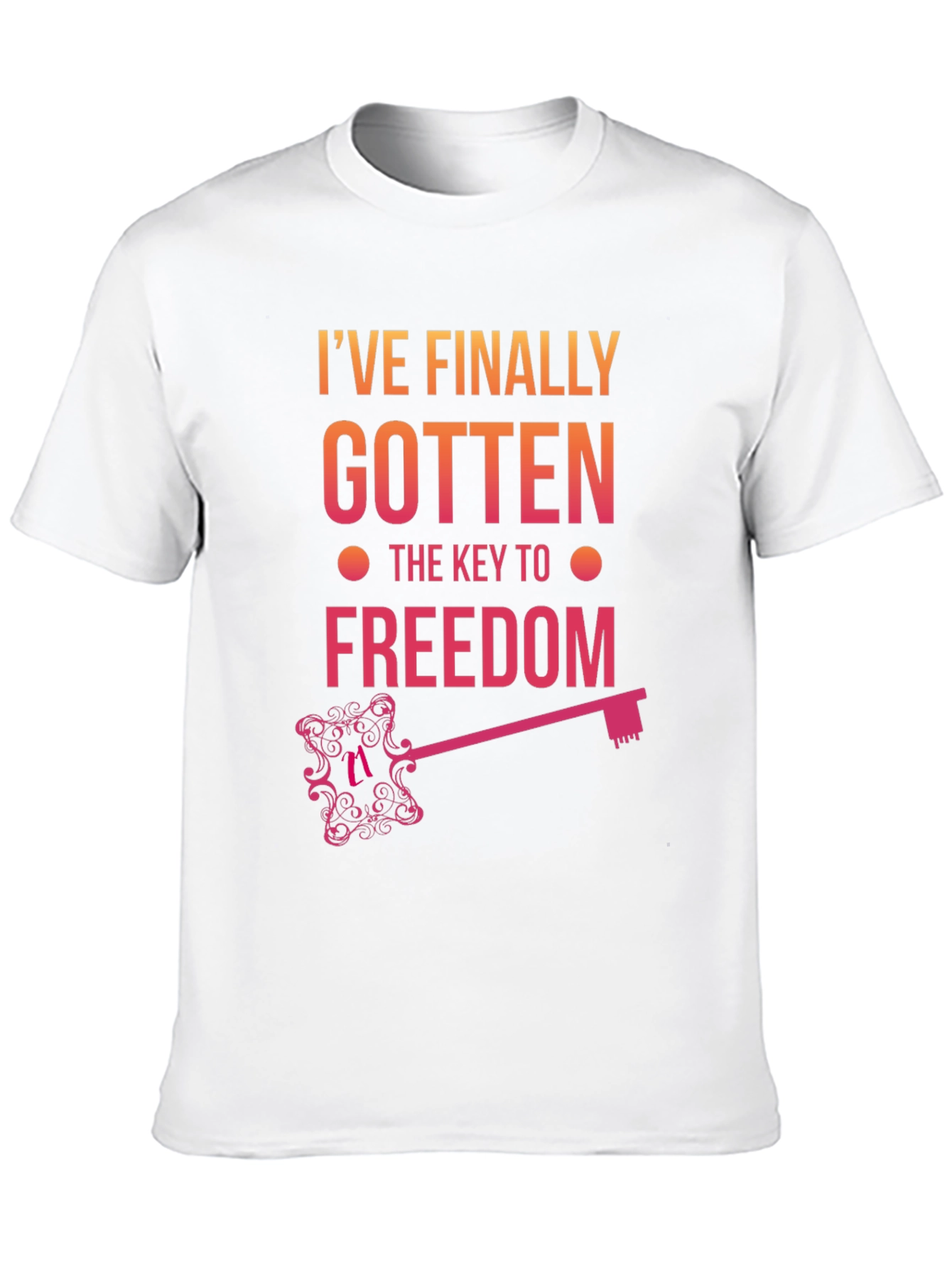Freedom Key Graphic T-Shirt