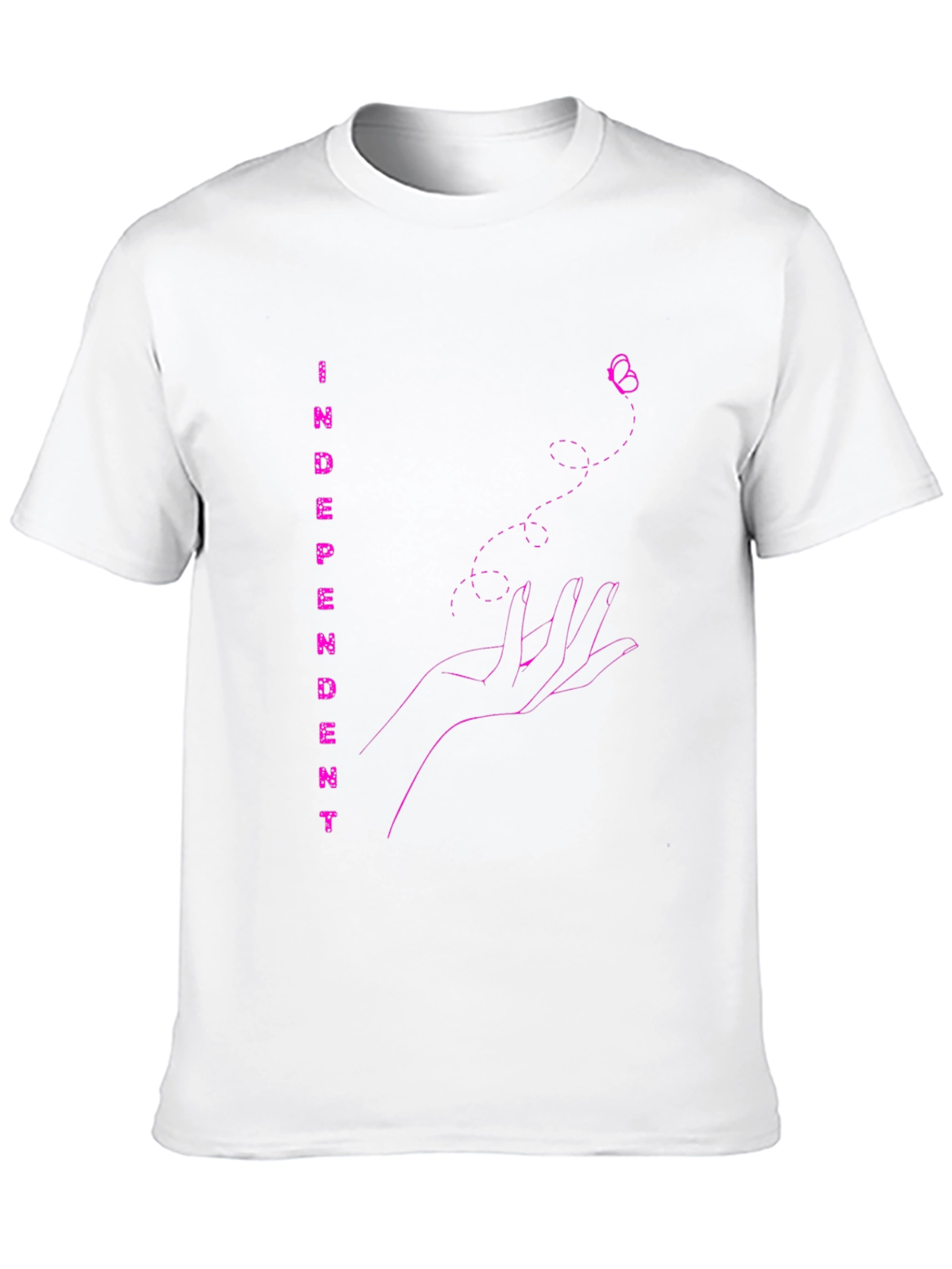 Butterfly Freedom Black T-Shirt