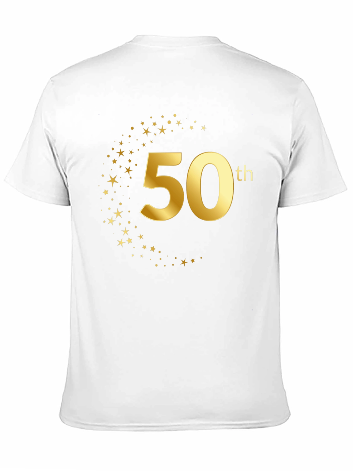 50th Birthday Black T-Shirt