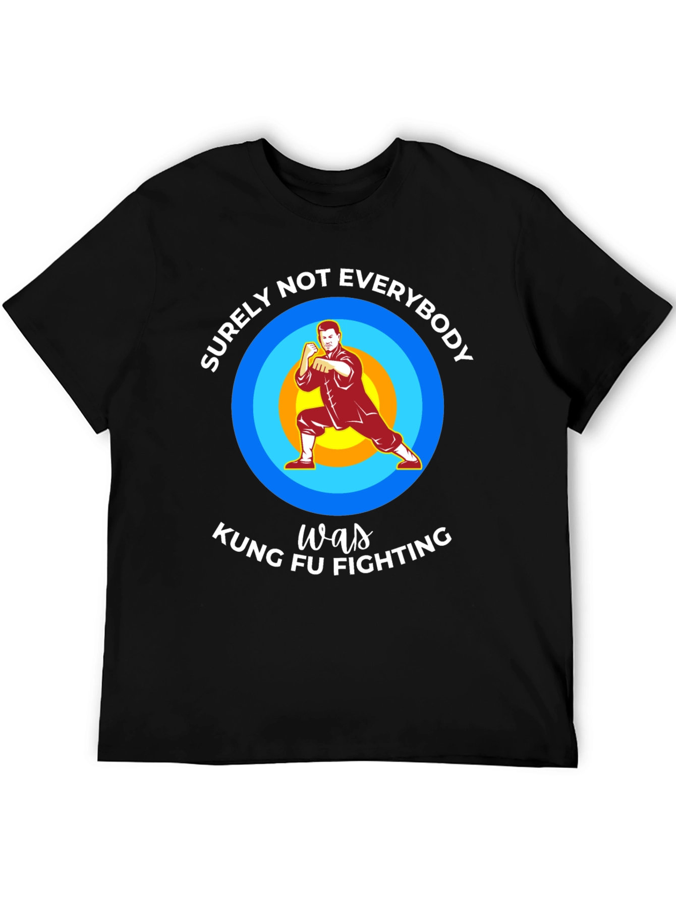 Kung Fu Fighting Graphic T-Shirt - Surely Not Everybody