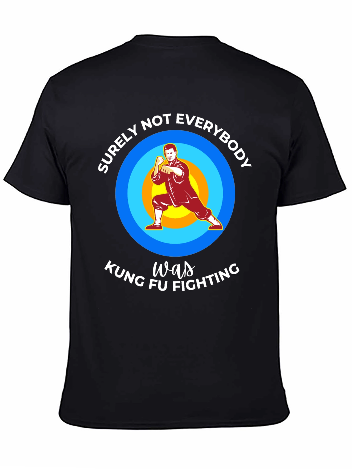Kung Fu Fighting Graphic T-Shirt - Surely Not Everybody
