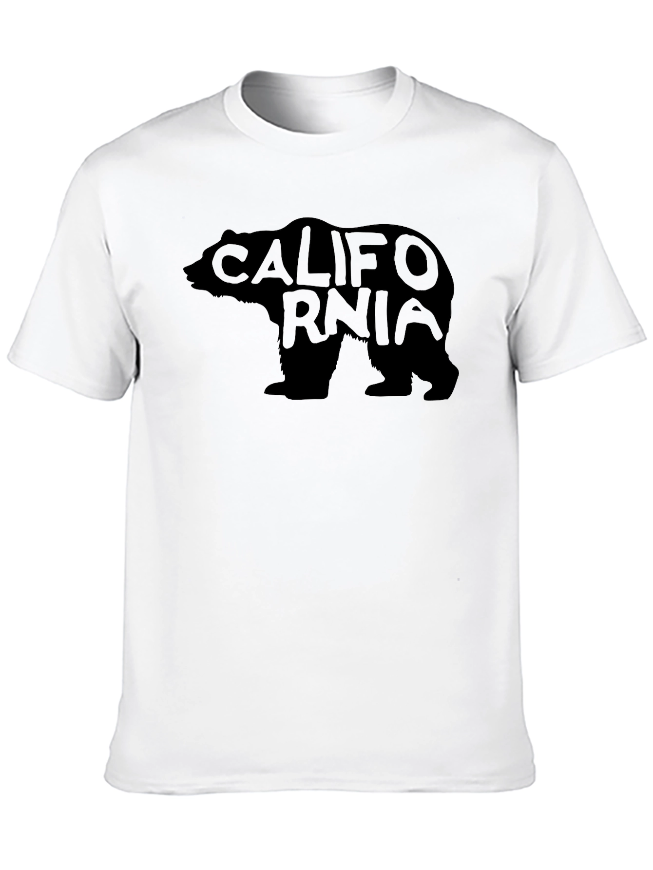 California Bear Graphic Tee - Mens Black T-Shirt