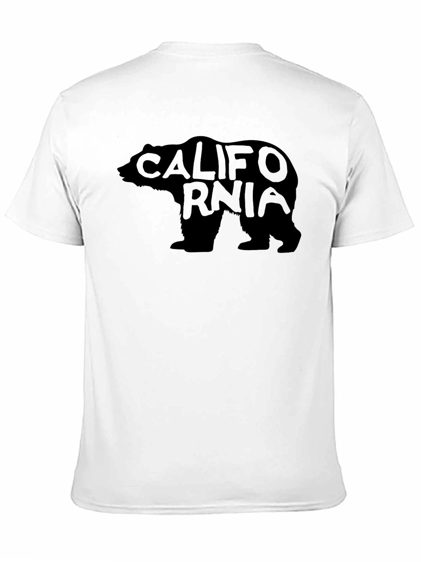 California Bear Graphic Tee - Mens Black T-Shirt