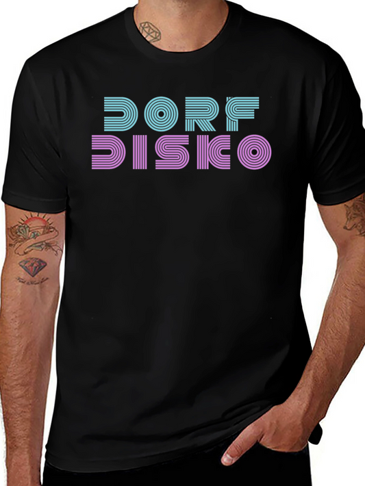 Dorf Disco Graphic Tee - Retro Style