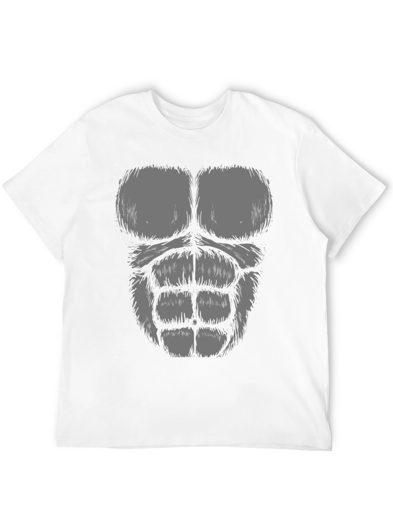Funny Gorilla Chest T-Shirt - Prank Costume Tee