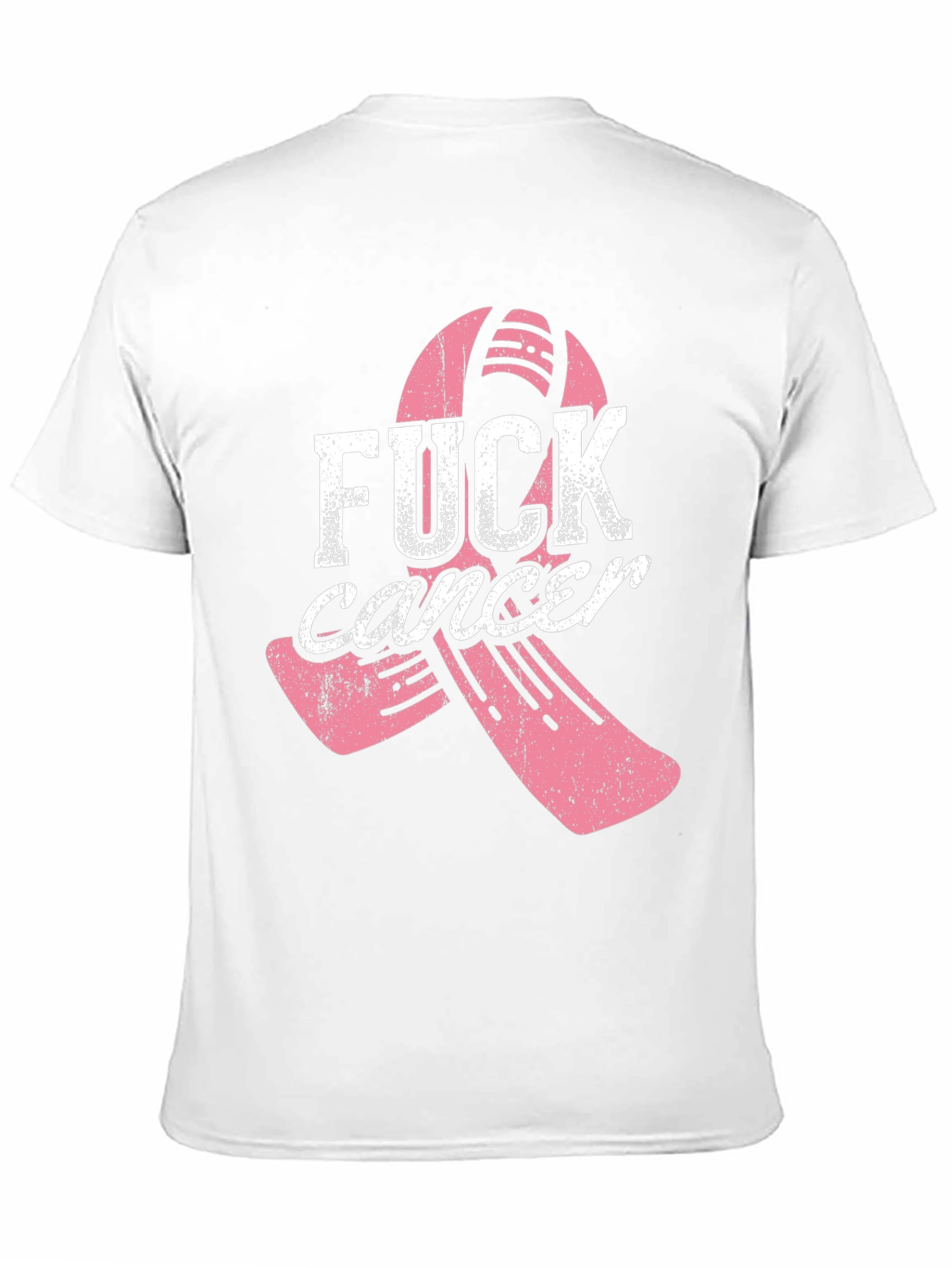 Fight Cancer T-Shirt - Pink Ribbon