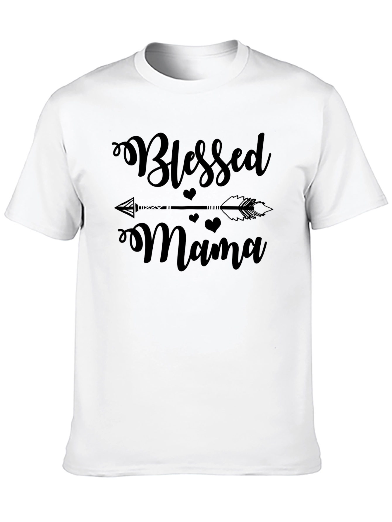 Blessed Mama Graphic T-Shirt - Stylish & Comfortable