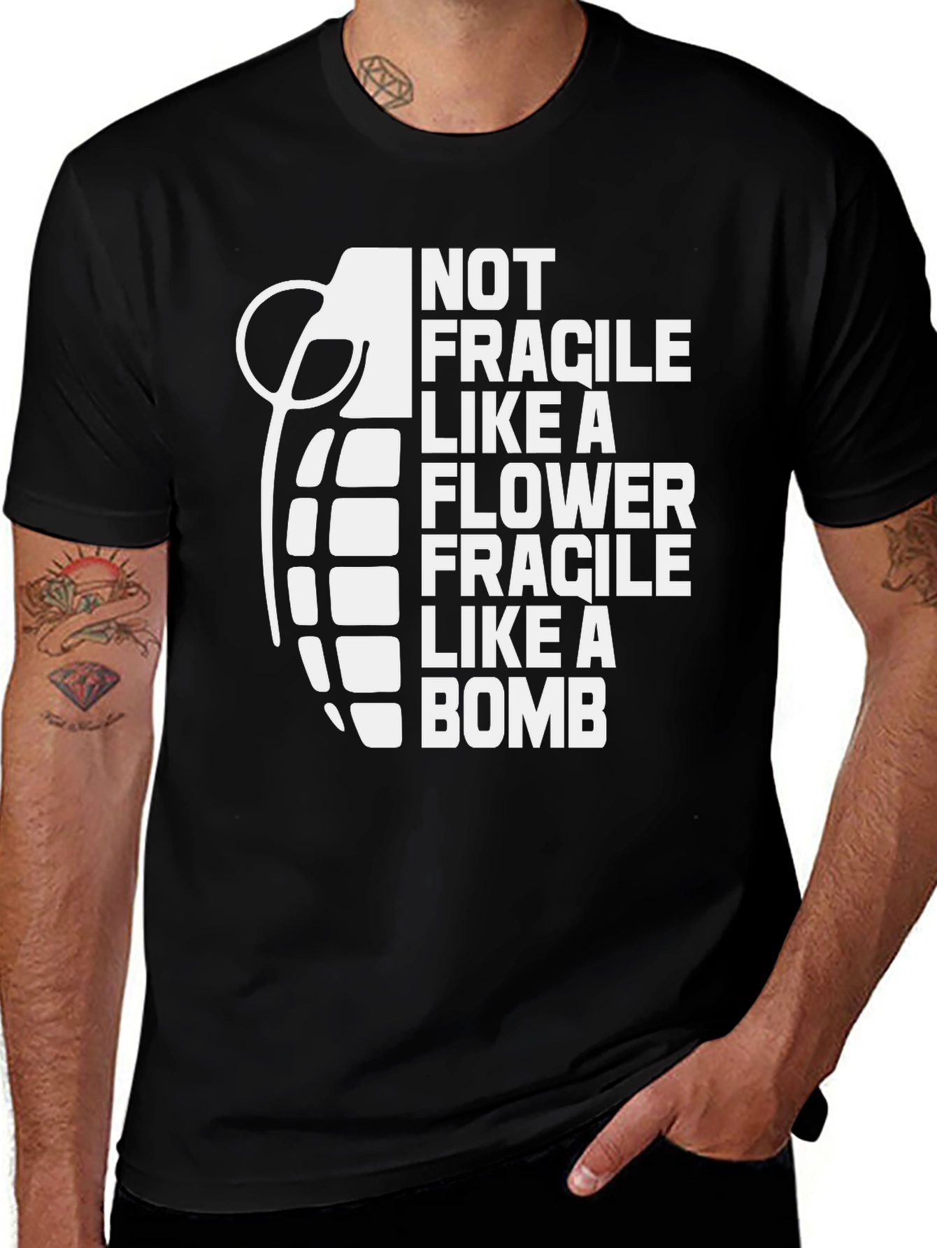 Fragile Like a Bomb Graphic Tee