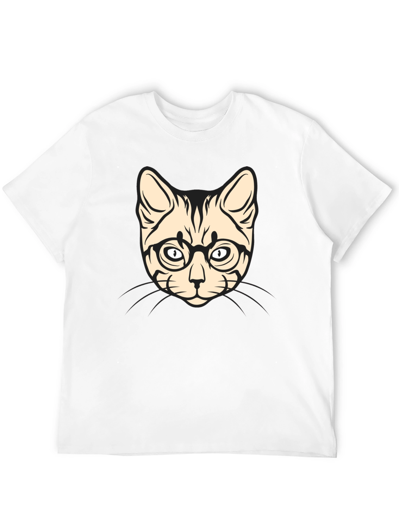 Cool Cat with Glasses T-Shirt