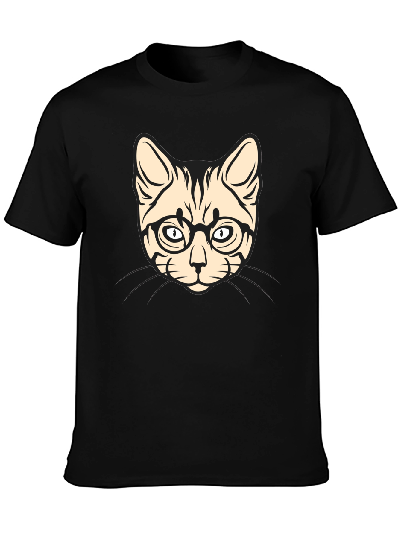 Cool Cat with Glasses T-Shirt