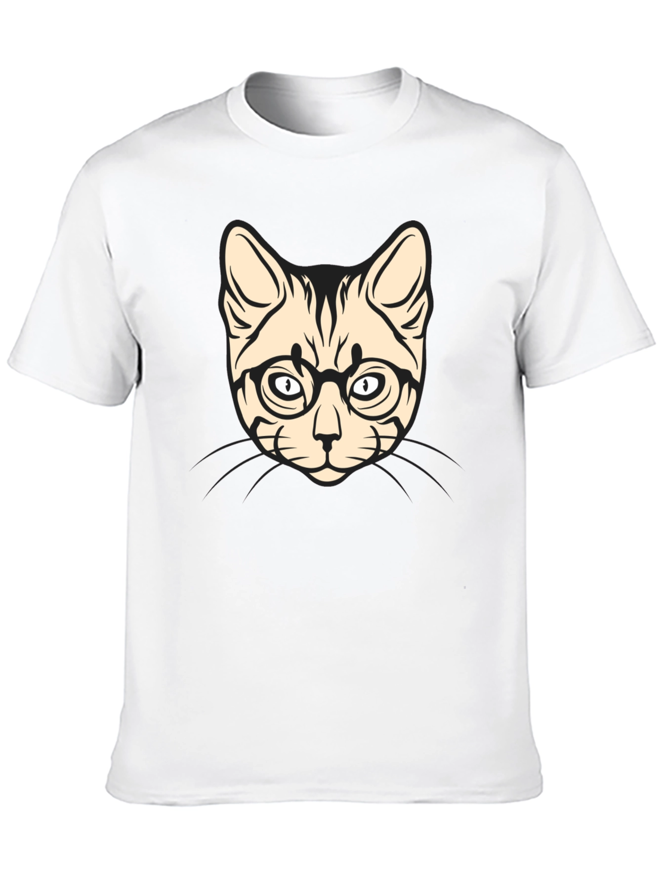 Cool Cat with Glasses T-Shirt