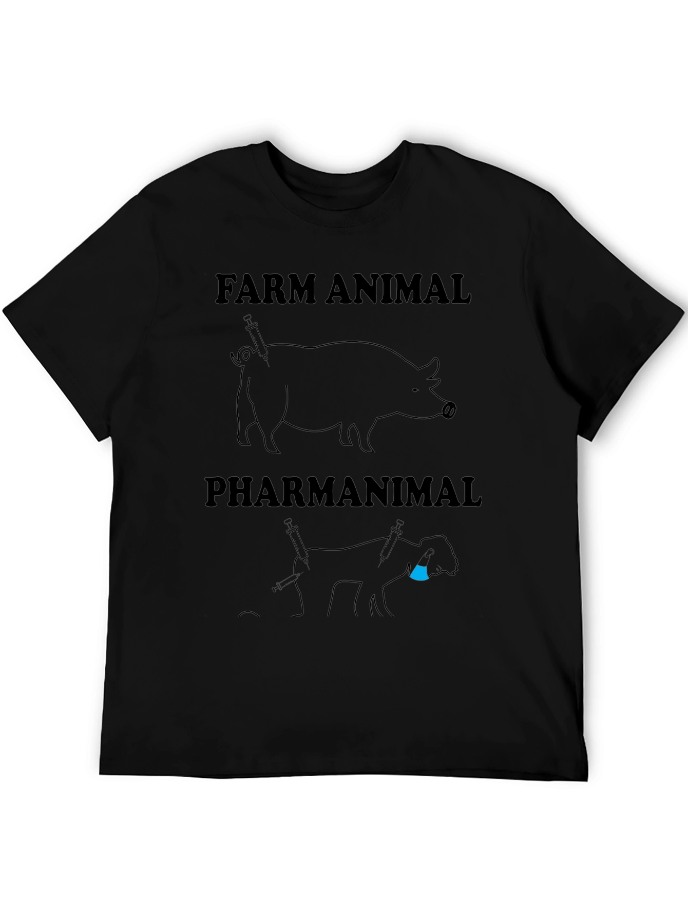 Farm Animal Pharmanimal Graphic Novelty T-Shirt