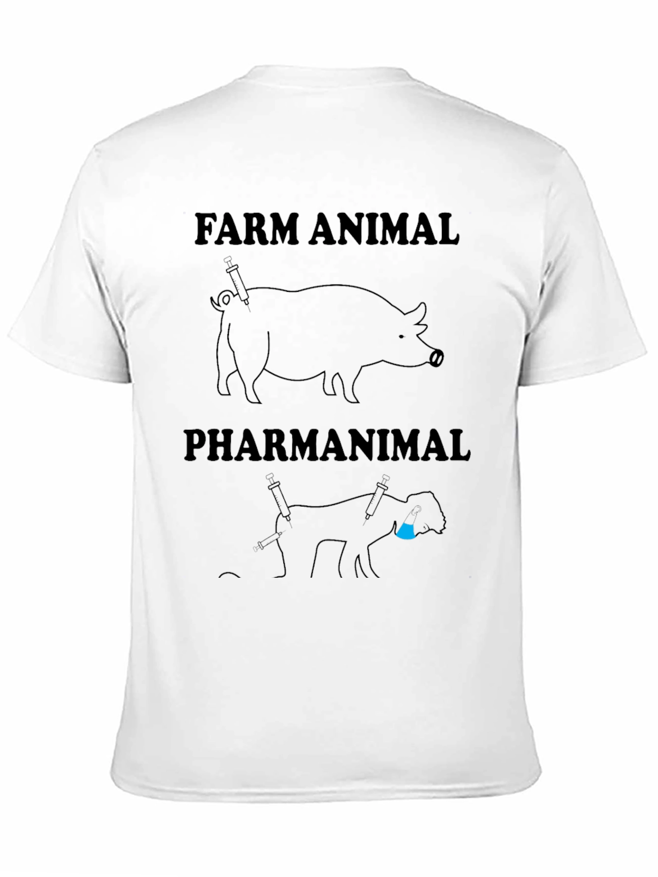 Farm Animal Pharmanimal Graphic Novelty T-Shirt