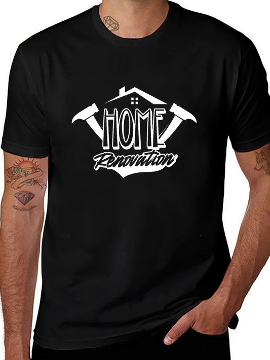 Home Renovation T-Shirt - Black