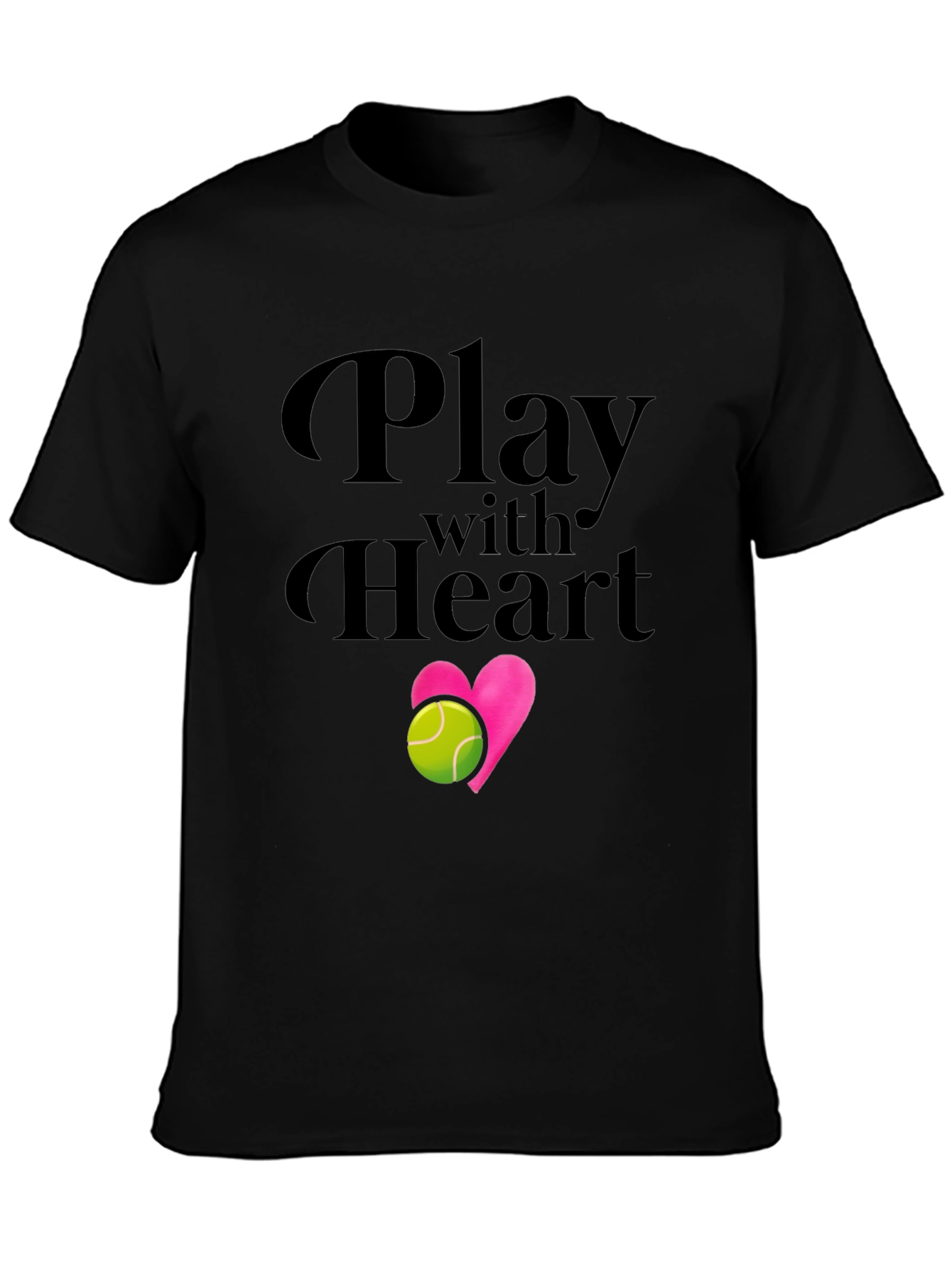 Play With Heart Tennis T-Shirt