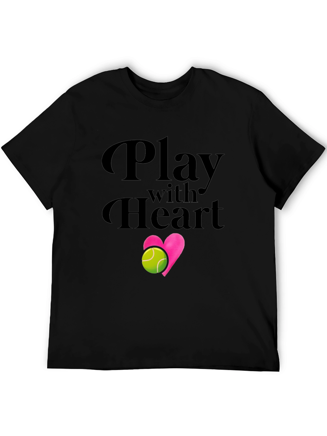 Play With Heart Tennis T-Shirt