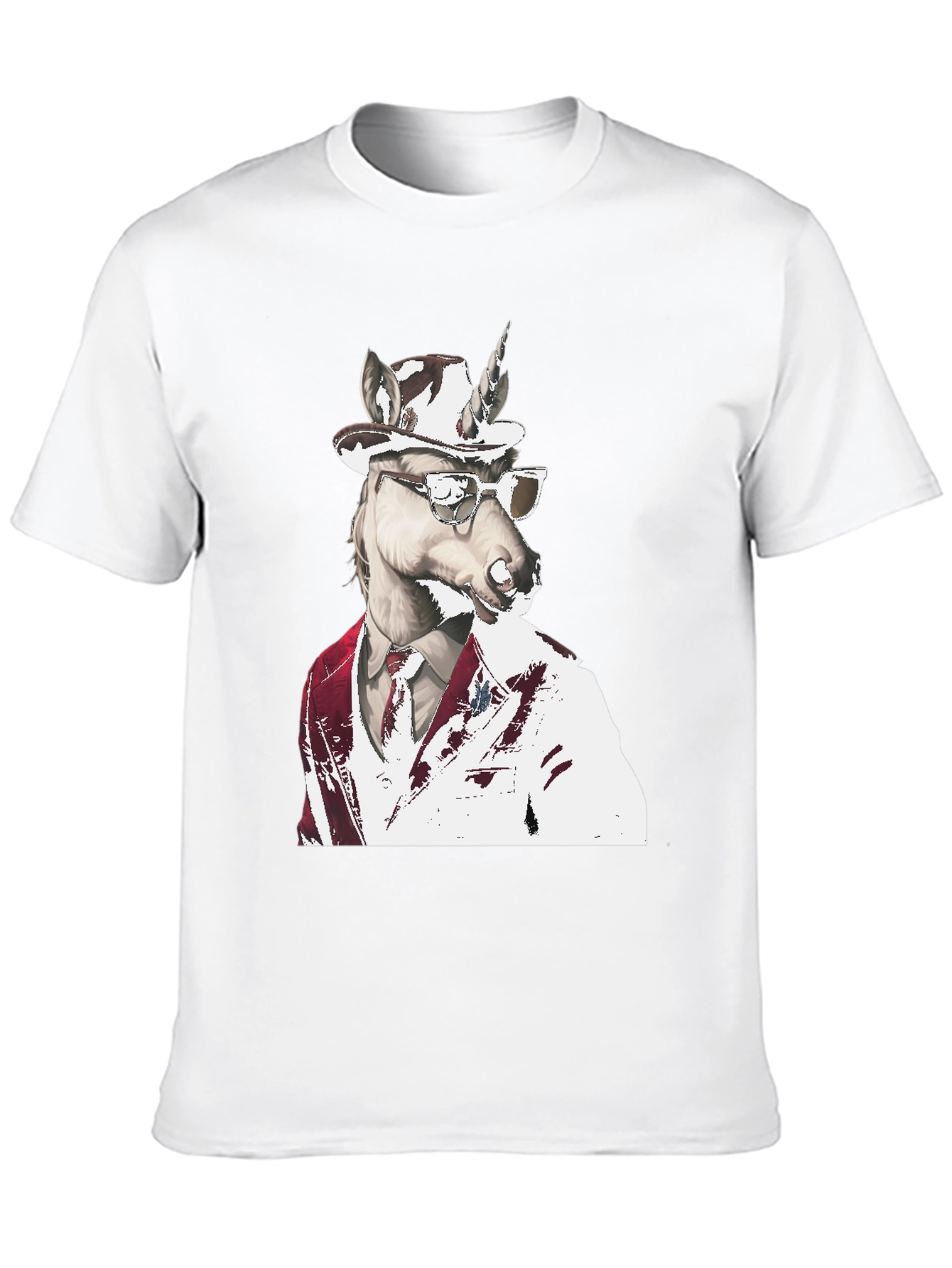 Dapper Unicorn T-Shirt - Classy Style