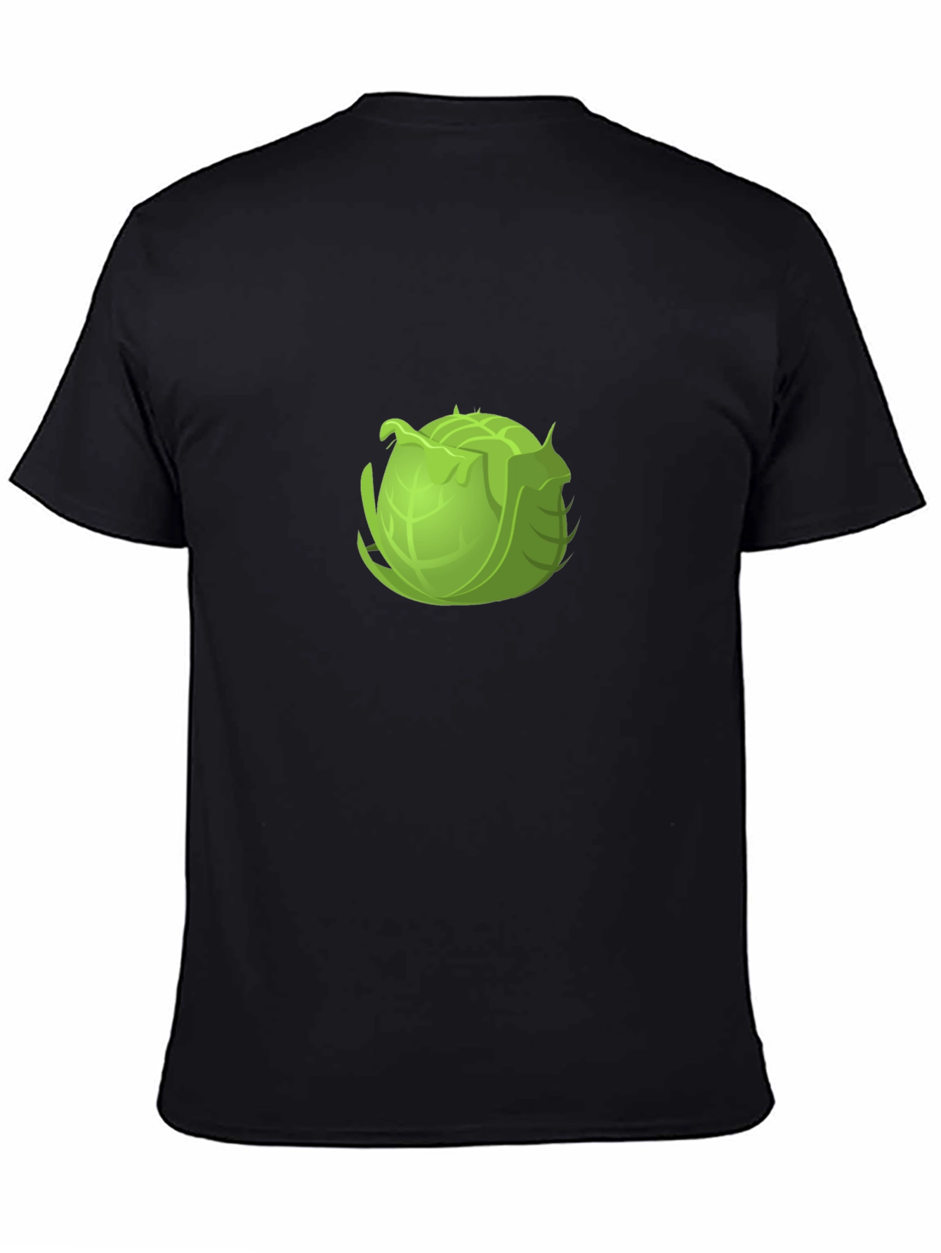Cabbage Graphic Black Tee