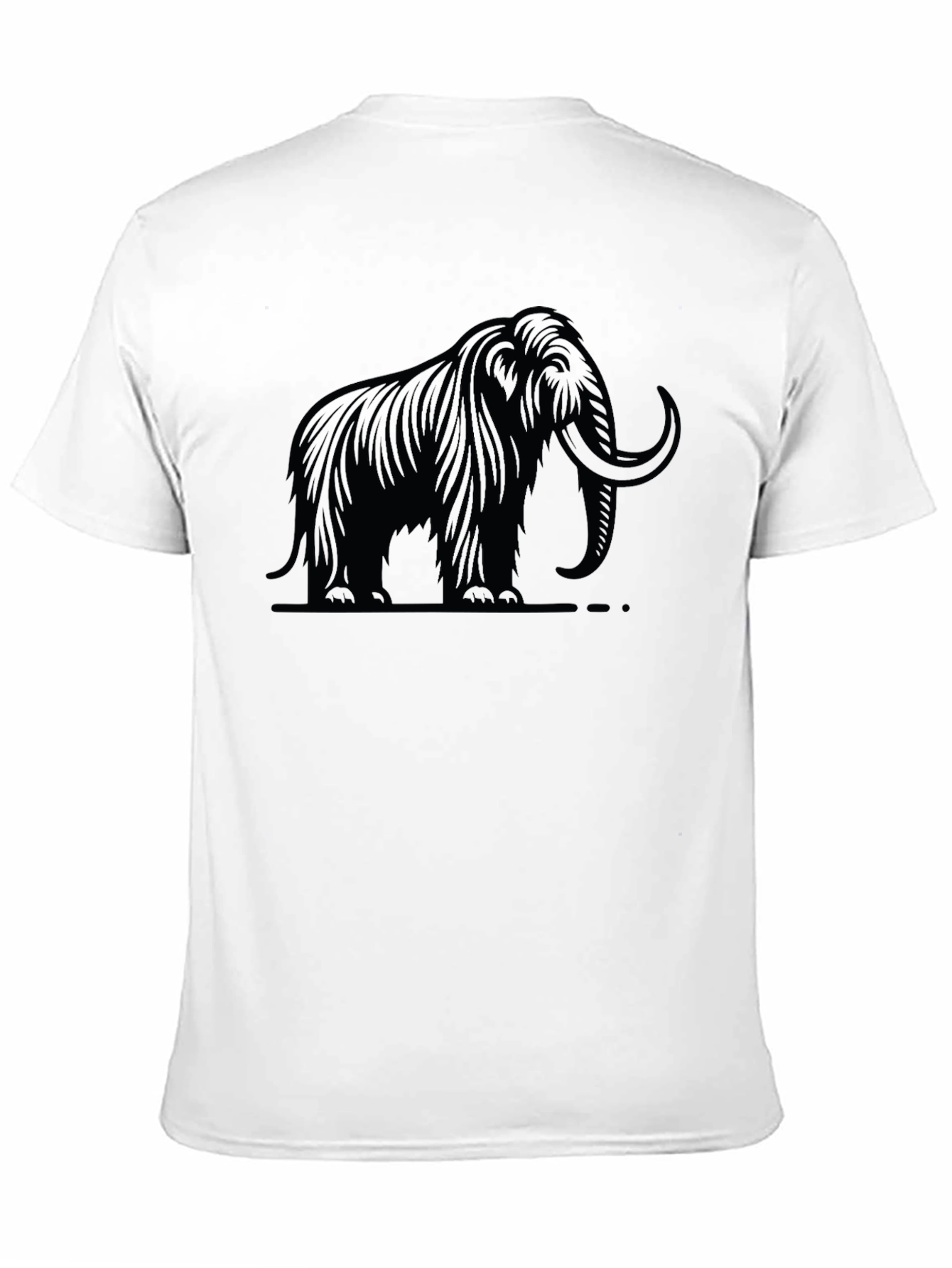 Mammoth Graphic Tee - Black Cotton T-Shirt