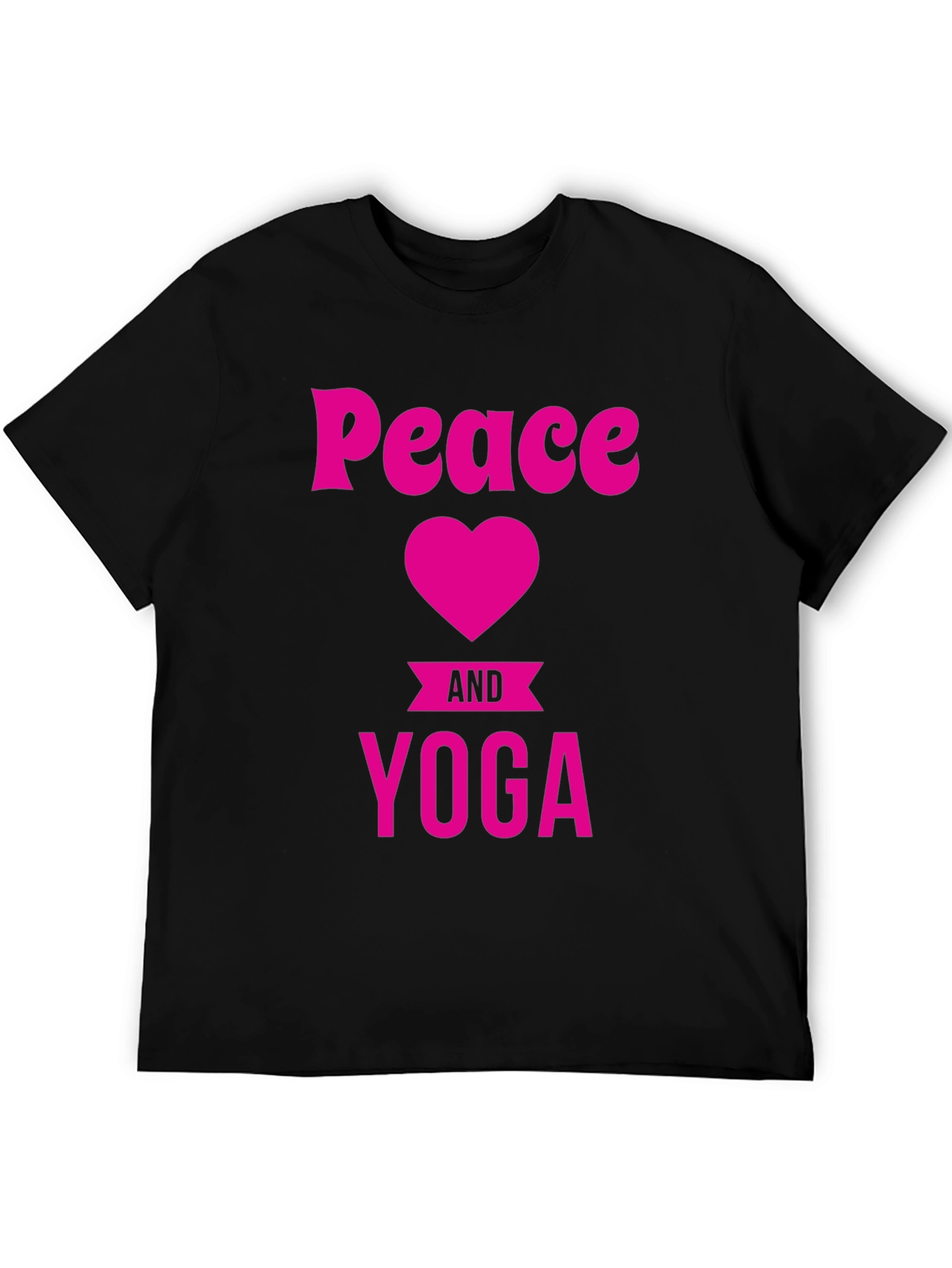 Peace Heart Yoga Graphic Tee
