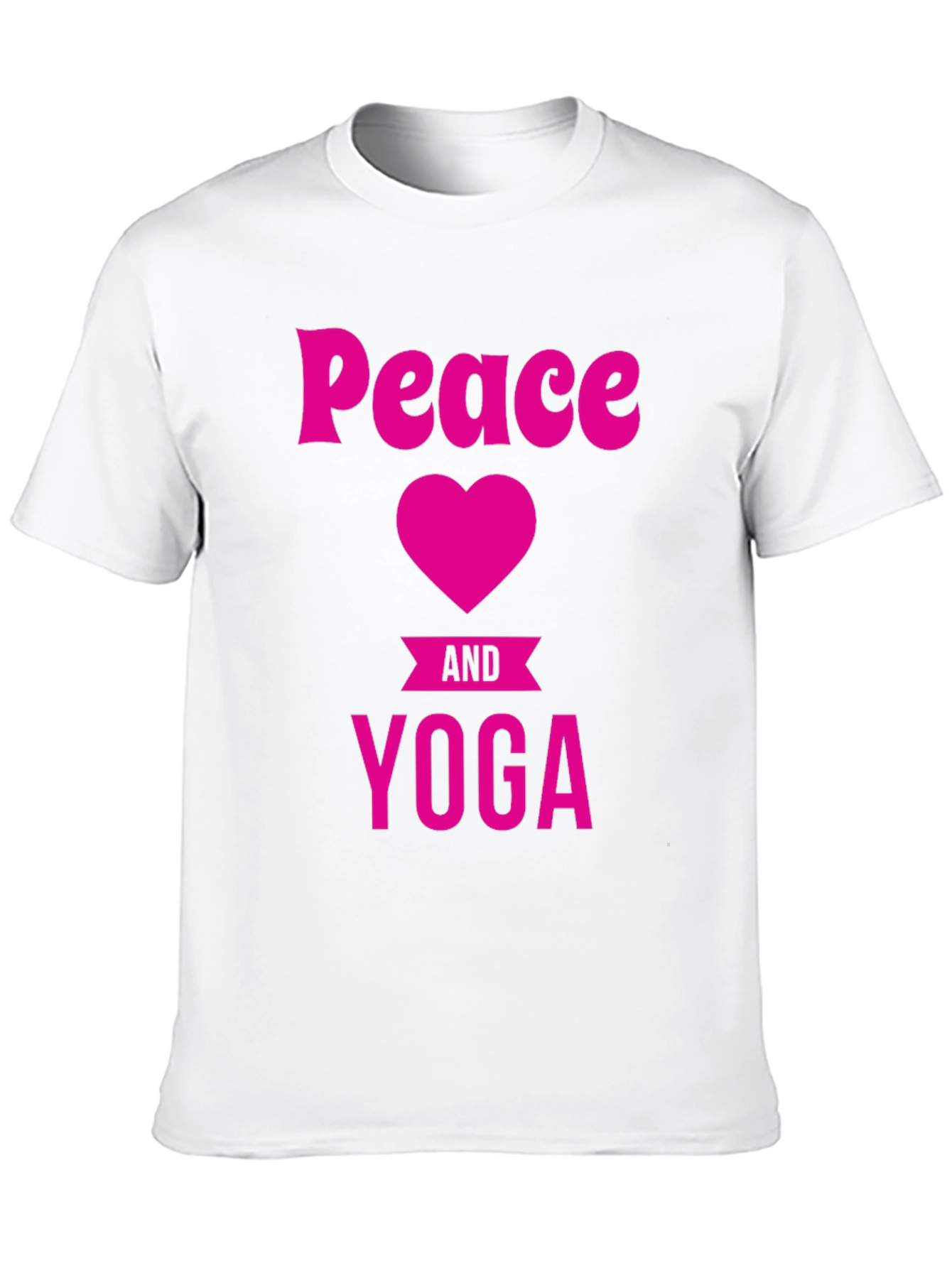 Peace Heart Yoga Graphic Tee
