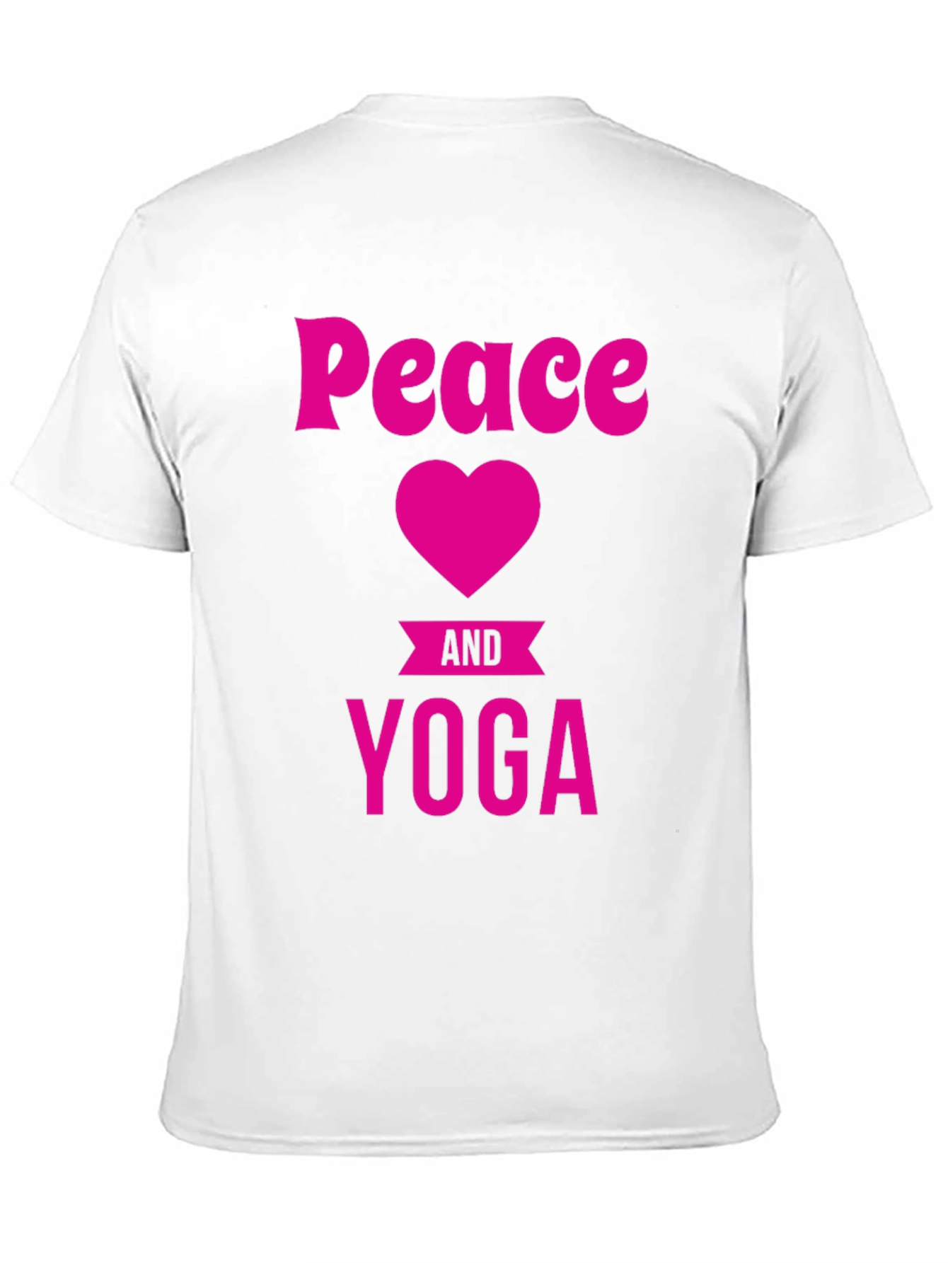 Peace Heart Yoga Graphic Tee