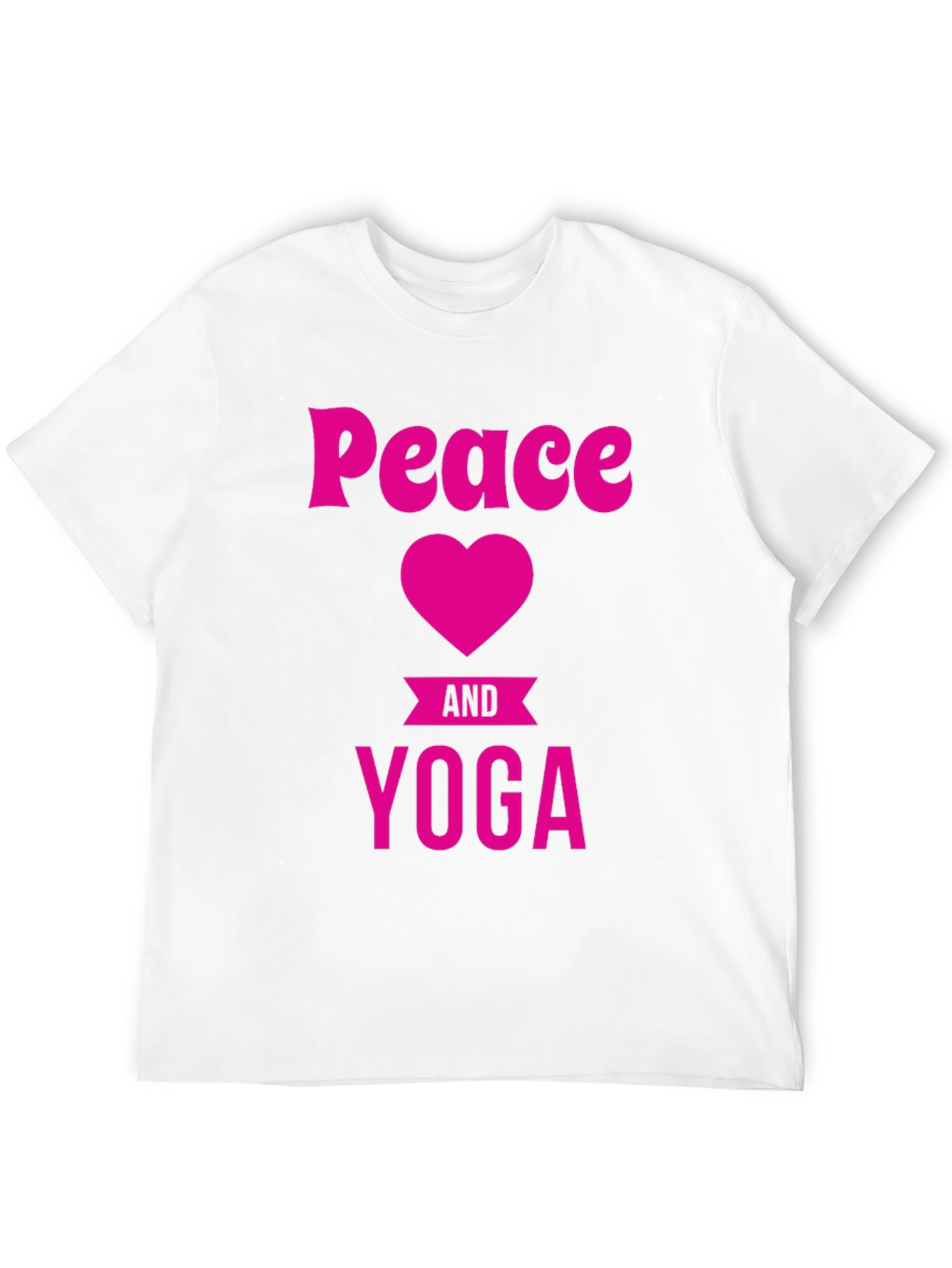 Peace Heart Yoga Graphic Tee