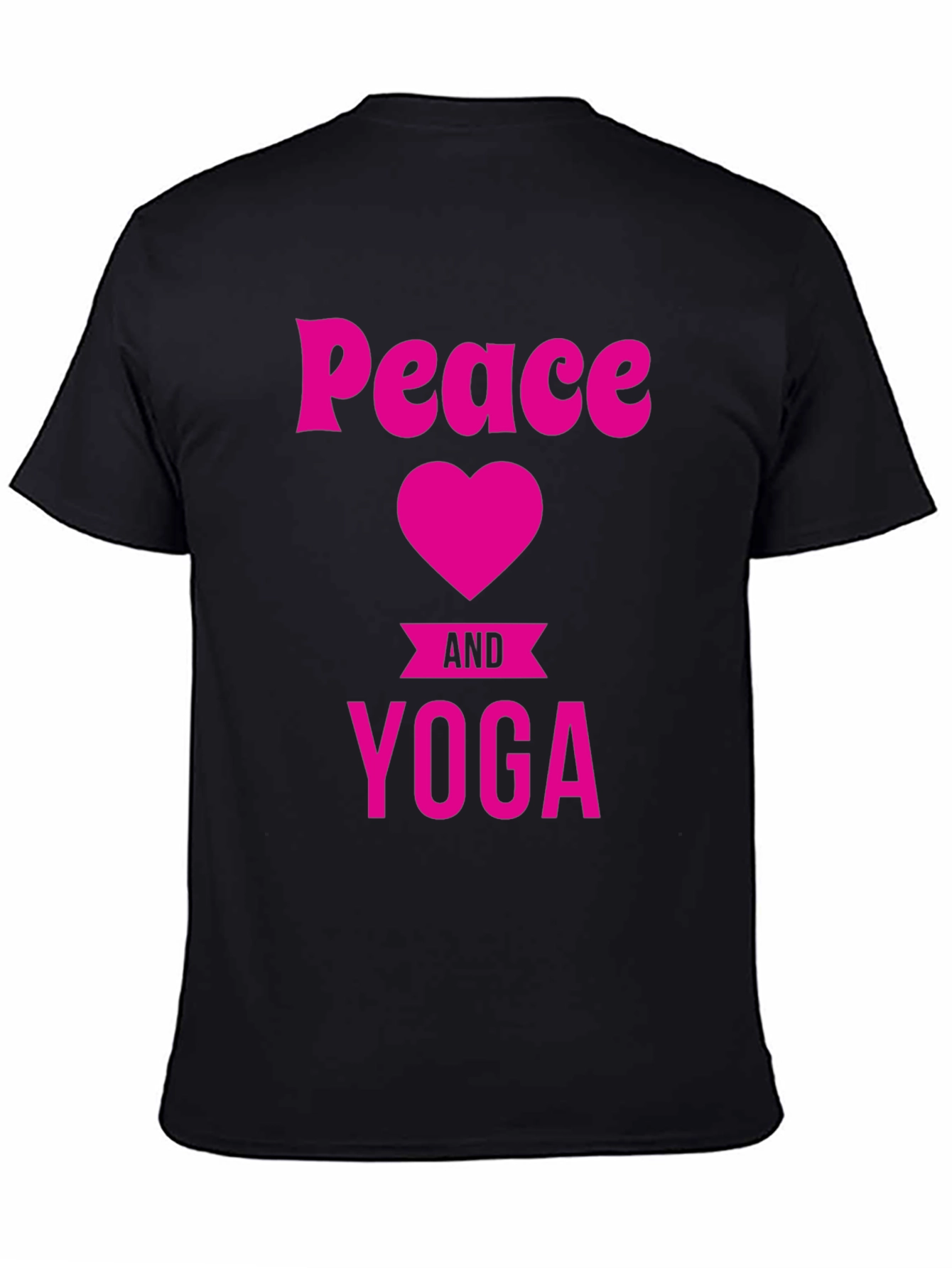 Peace Heart Yoga Graphic Tee