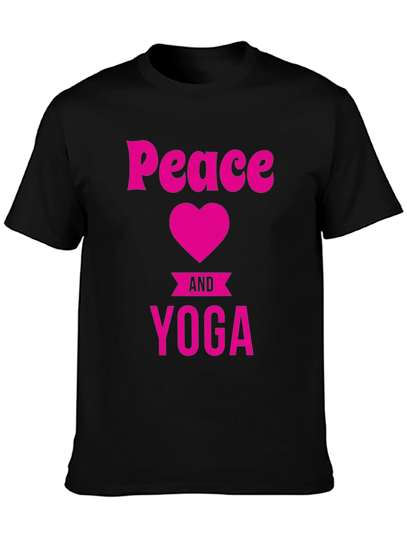Peace Heart Yoga Graphic Tee