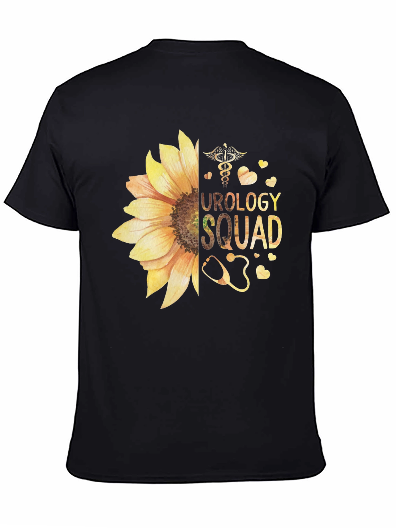 Urology Squad Sunflower Graphic T-Shirt