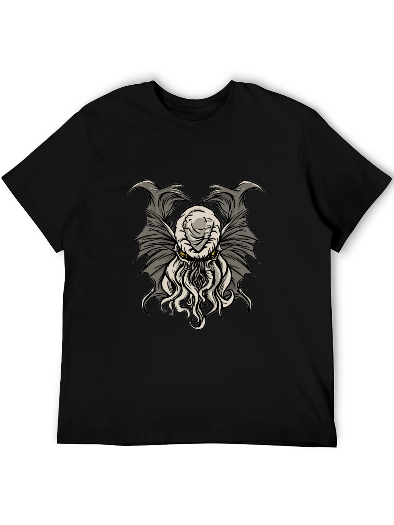 Cthulhu Graphic T-Shirt - Mens Black Tee