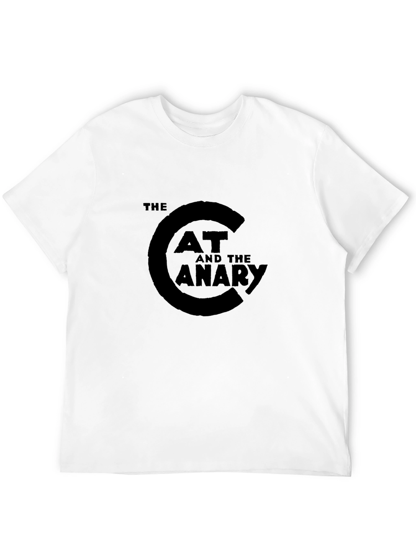 The Cat and the Canary Black T-Shirt