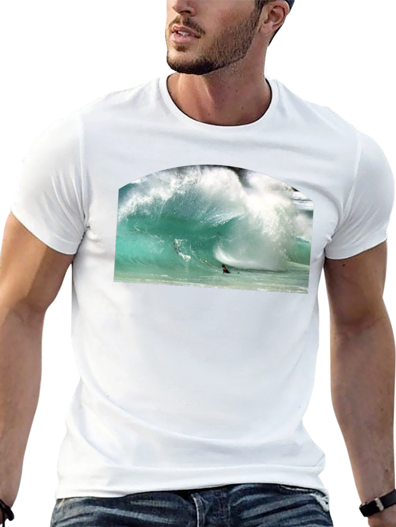 Wave Rider Graphic T-Shirt