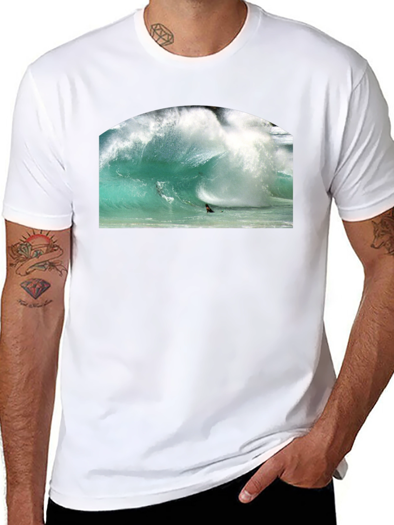 Wave Rider Graphic T-Shirt