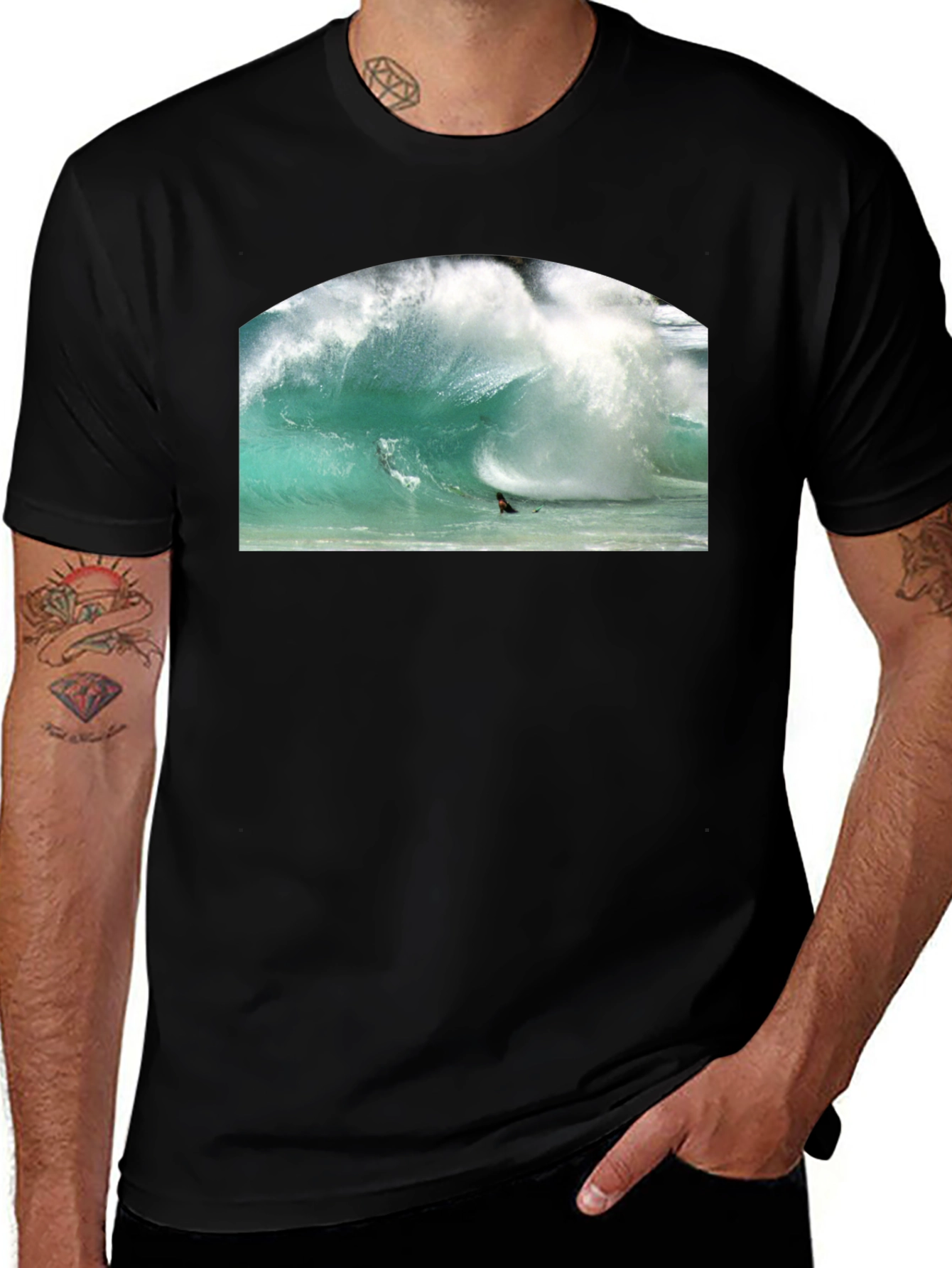 Wave Rider Graphic T-Shirt