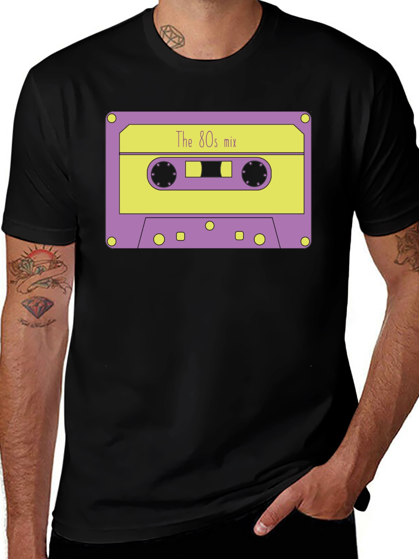 Retro 80s Mix Tape Graphic Tee