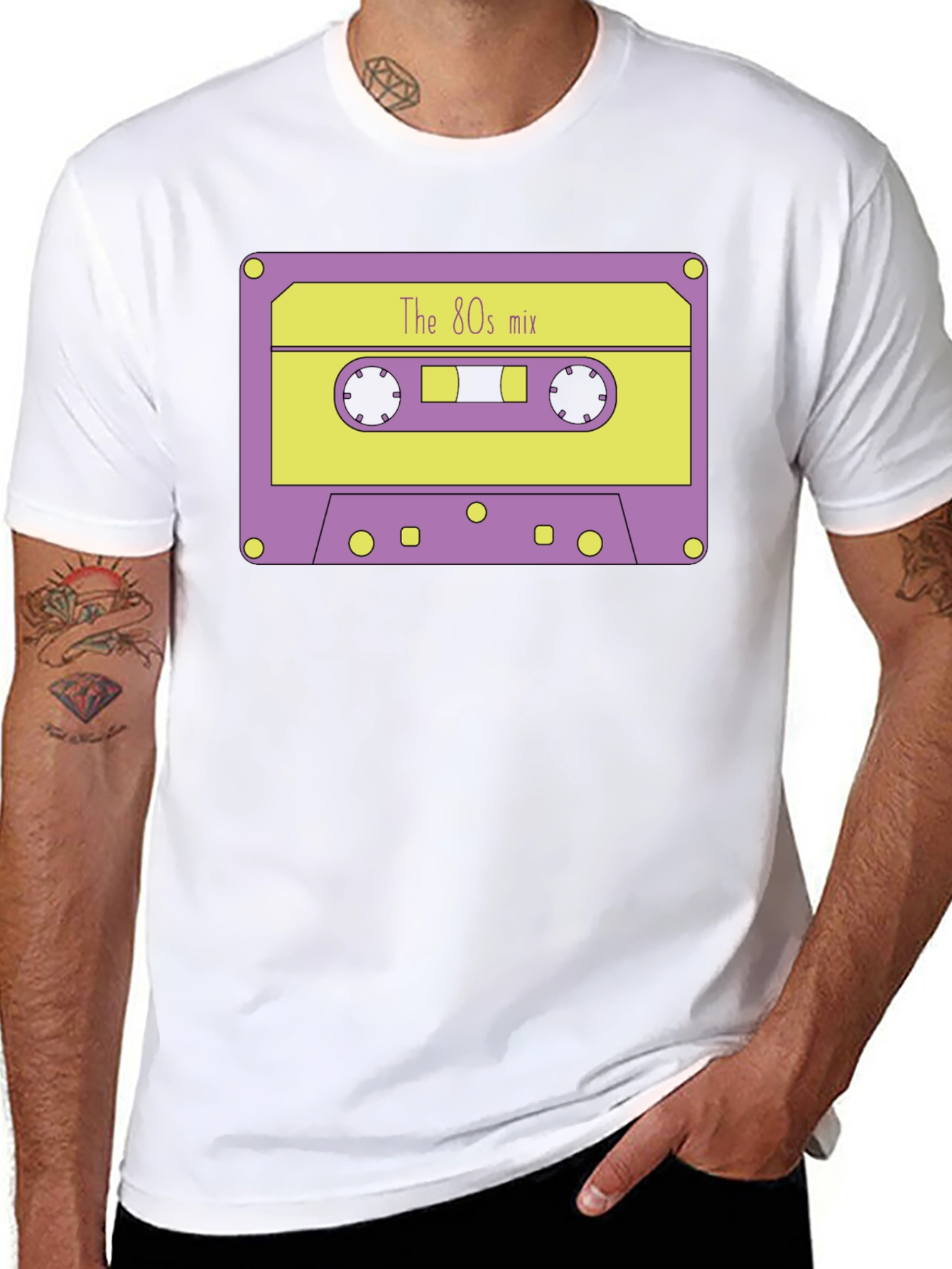 Retro 80s Mix Tape Graphic Tee